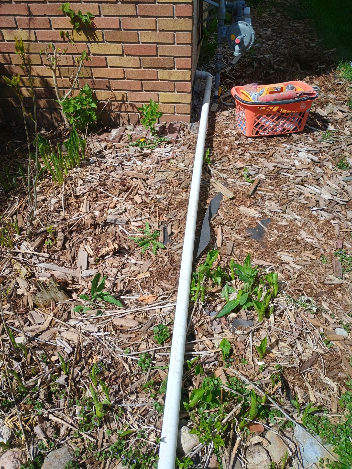 Interior Drain Tile & Buried Discharge in South Minneapolis by Waterproofing Northeast