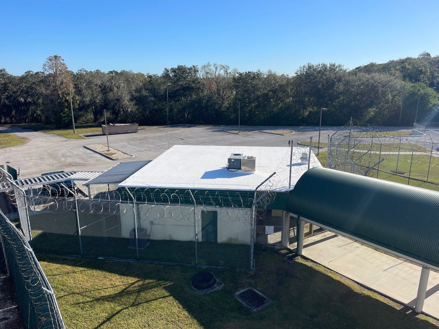 Polk County Jail - Roof Replacement by 1st Class Roofing, Inc.
