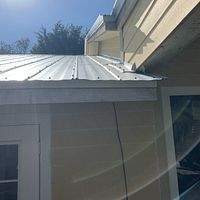 26ga 5-V Crimp Mill Finish by Total Roofing System The Metal Roof Experts