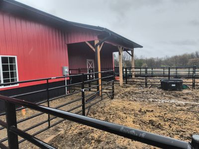 6" Gutter Installation + Snow Guards on Barn