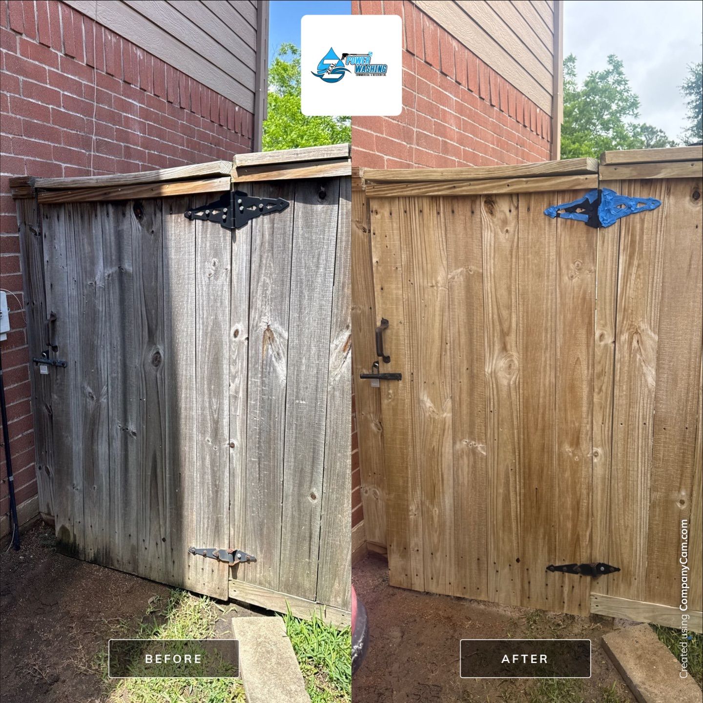 Night and day difference! by Zeal Power Washing