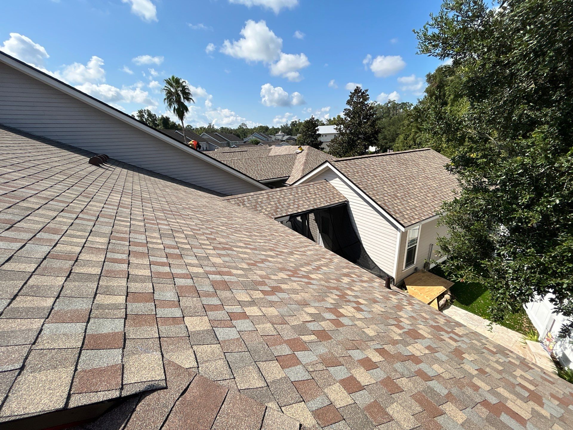 Project in Gainesville by True Force Roofing