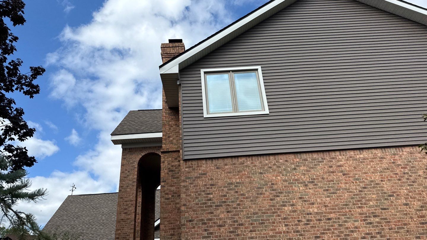 Siding Replacement using Alside Odyssey D4" Flagship Brown by 180 Contractors