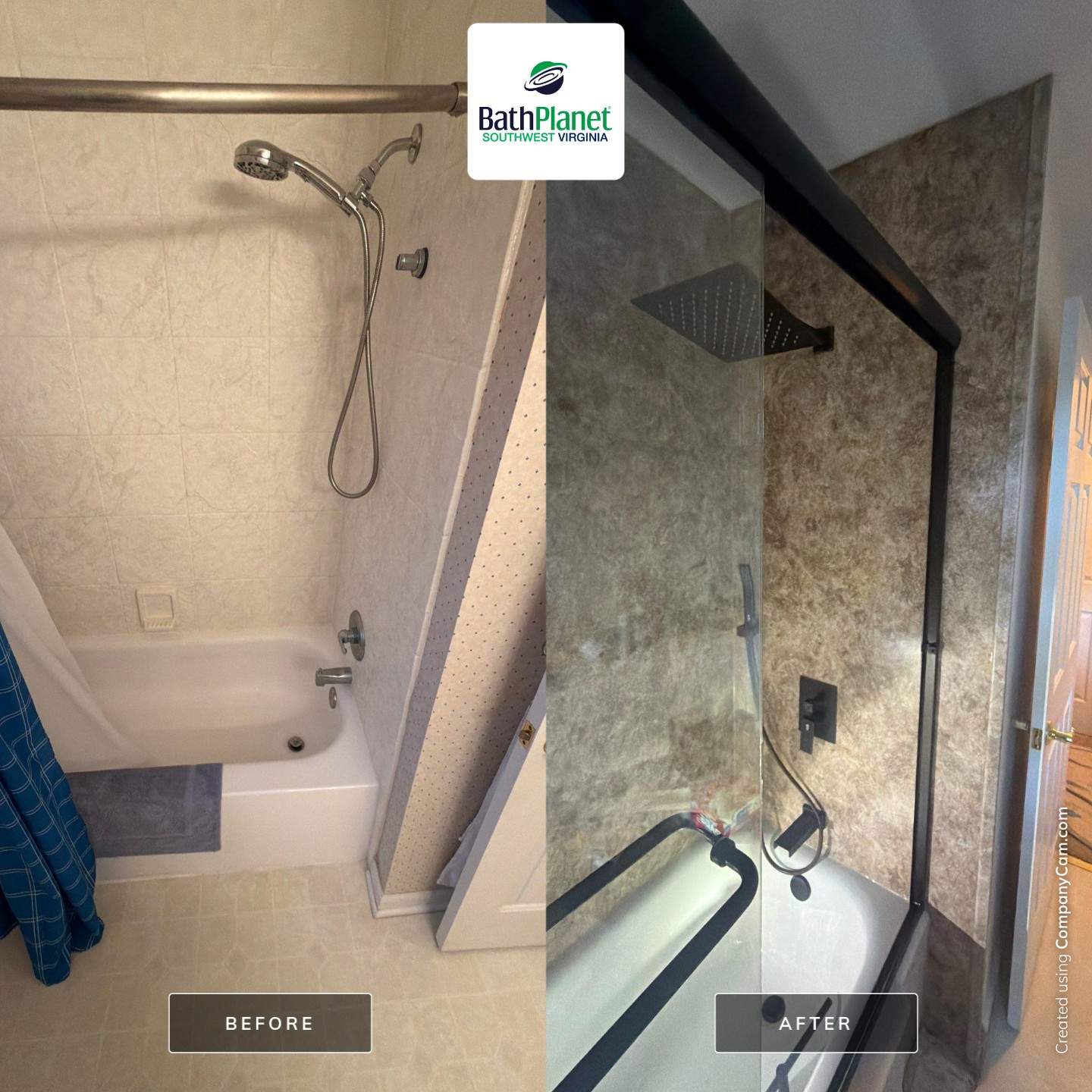 Tub Upgrade Remodel by BathPlanet SW Virginia