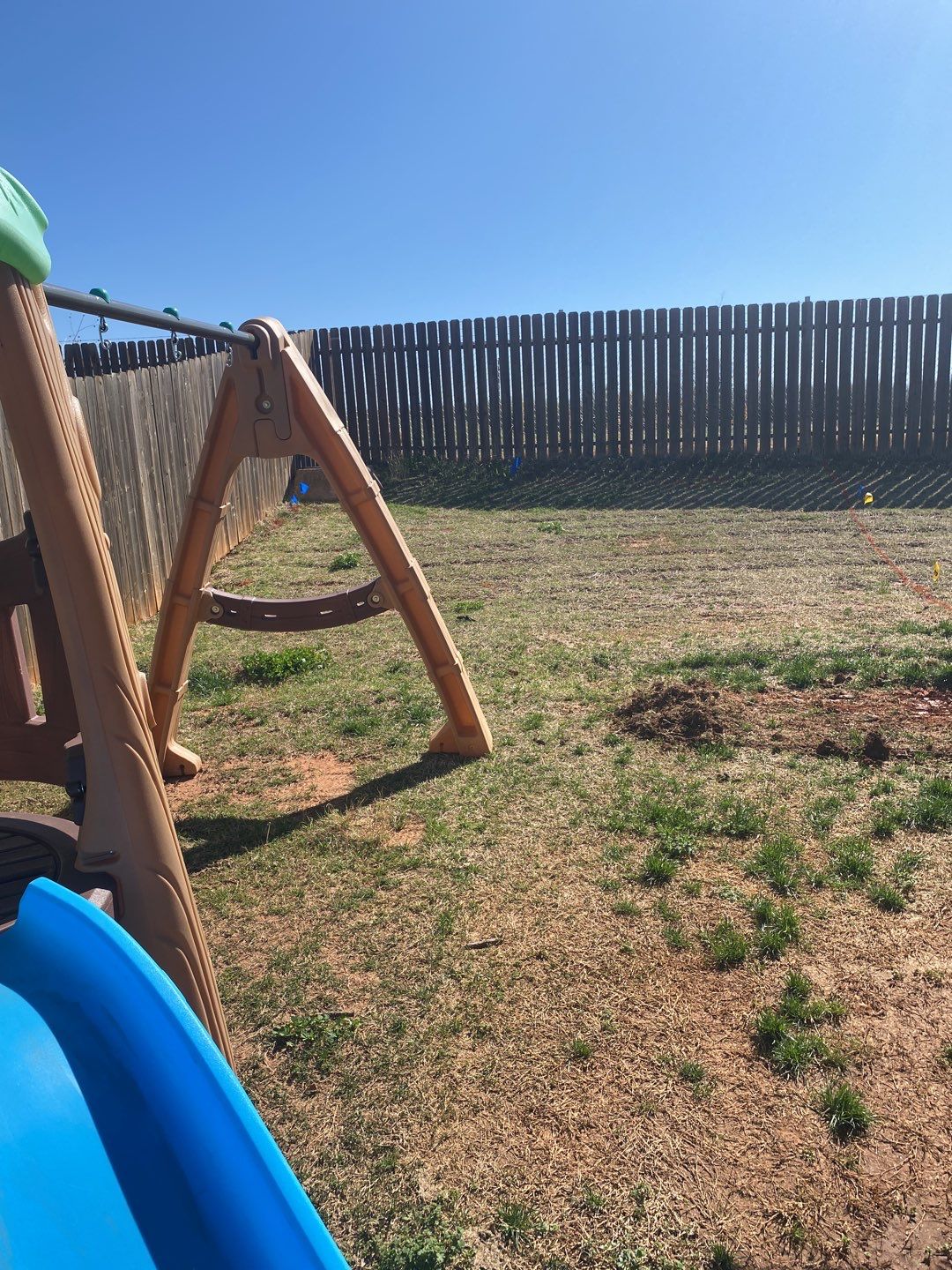 Retaining wall / Playground by Clays Services Inc