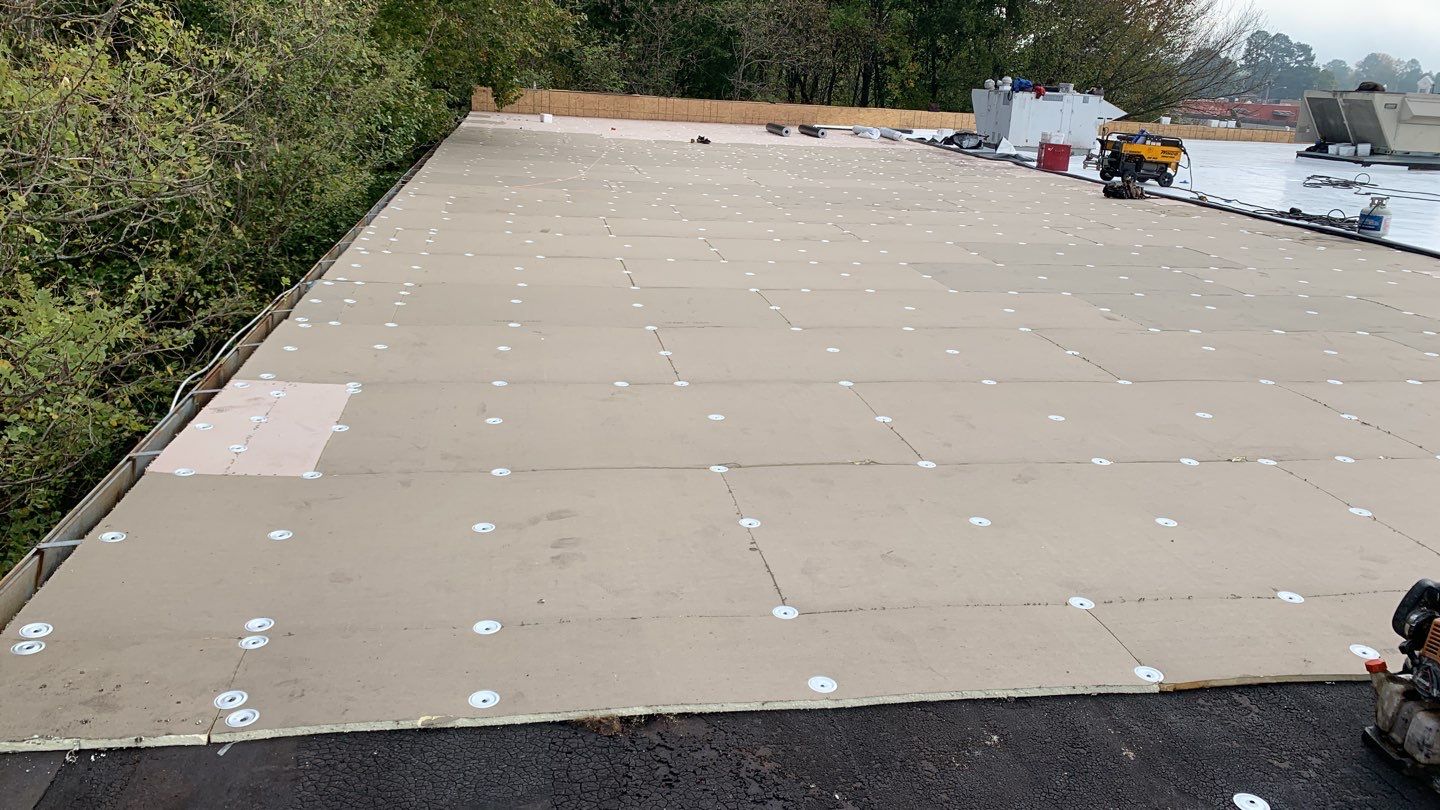 VA Clinic/Tractor Supply in Idabel, Oklahoma by Hostetler Roofing