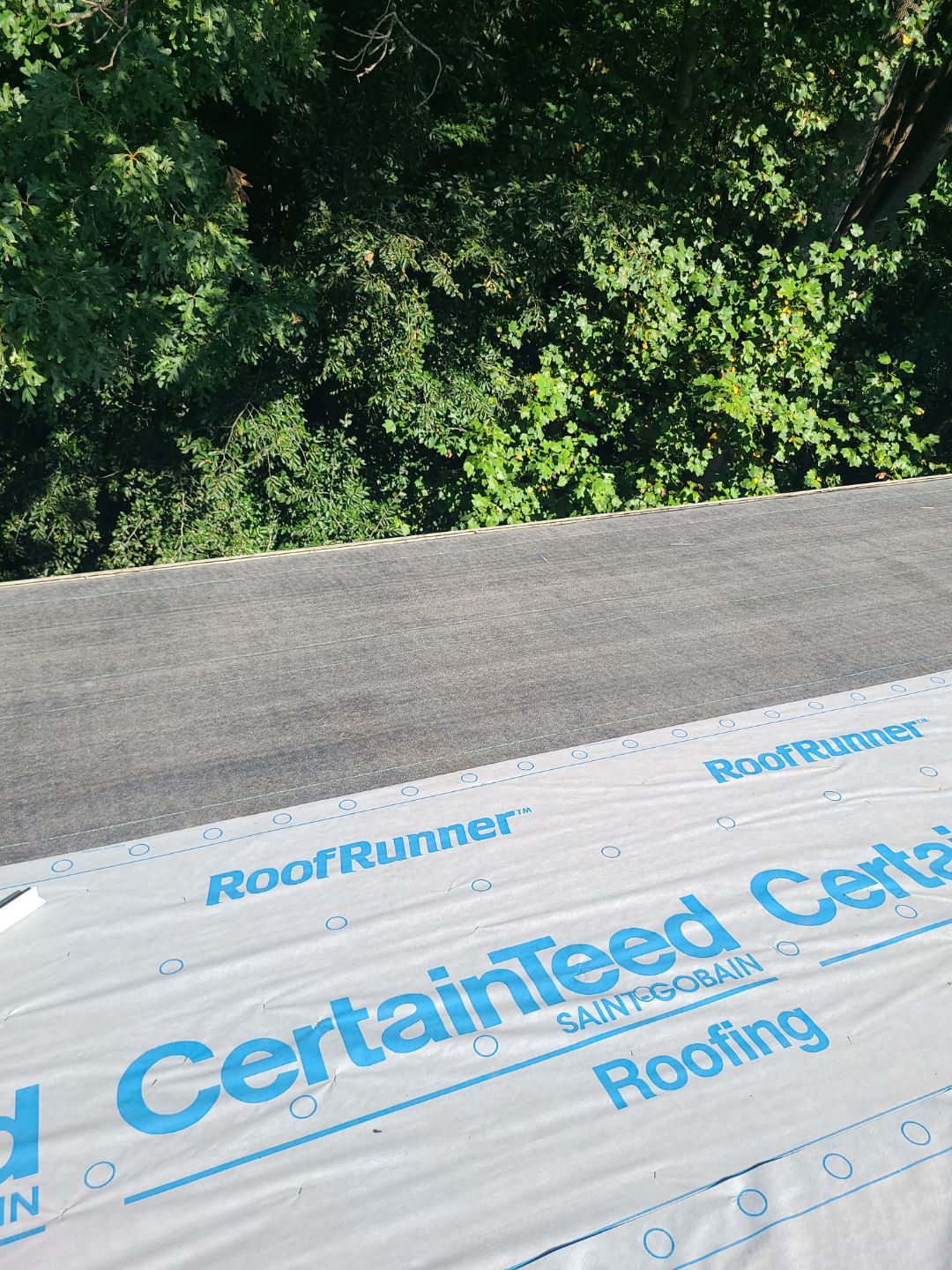 Burke: Residential Roof Installation with CertainTeed Landmark Pro Designer Shingles in Max Def Charcoal Black by RM Banning, Inc.