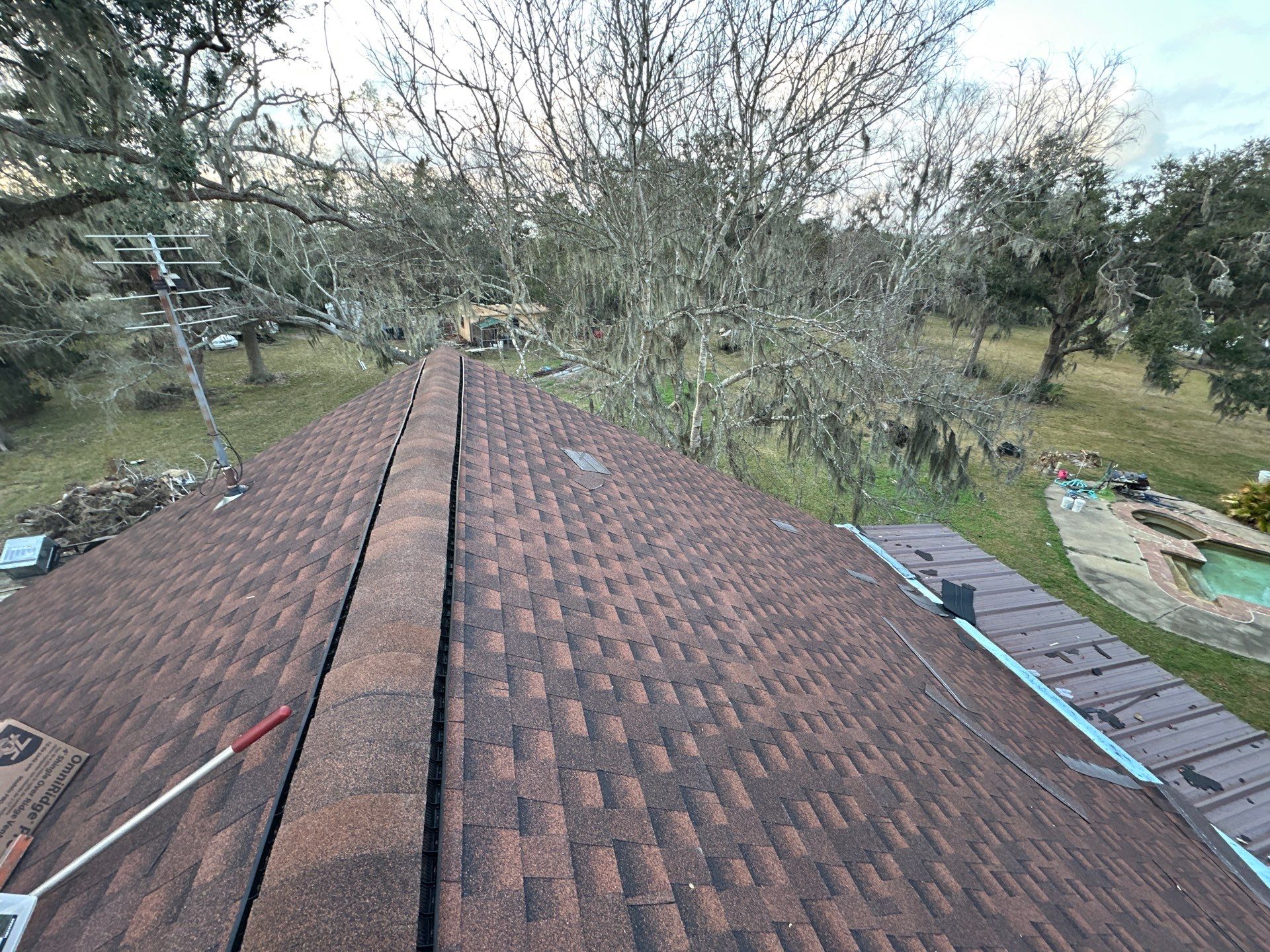 Gaf Hdz Hickory  by Motion Roofing