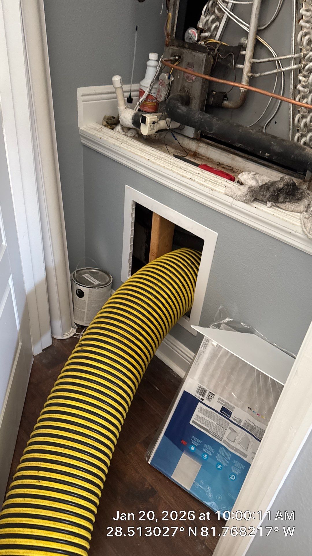 Air Duct and Dryer Vent Cleaning Encapsulation in Clermont by Hygienic Air, Inc