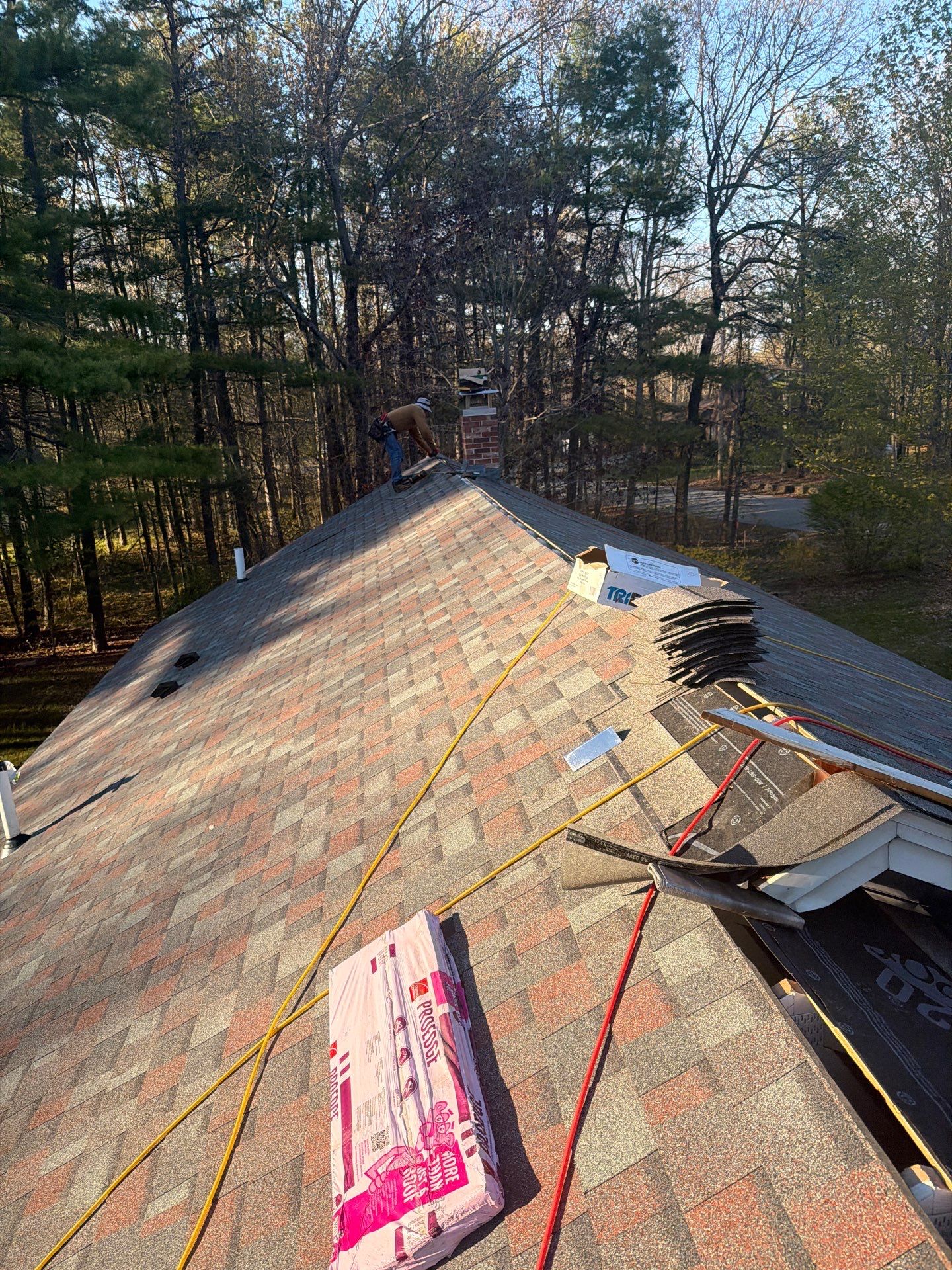 🏡 Architectural Roof Replacement – Wells, ME by Tall pine roofing