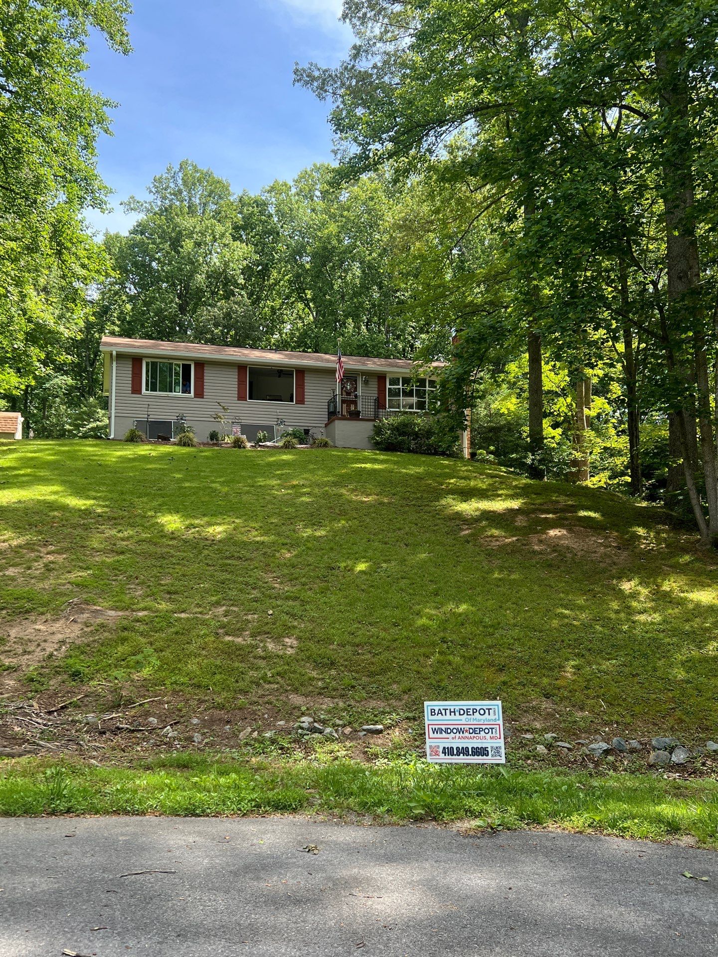 Window and gutter replacement. by Window Depot of Annapolis