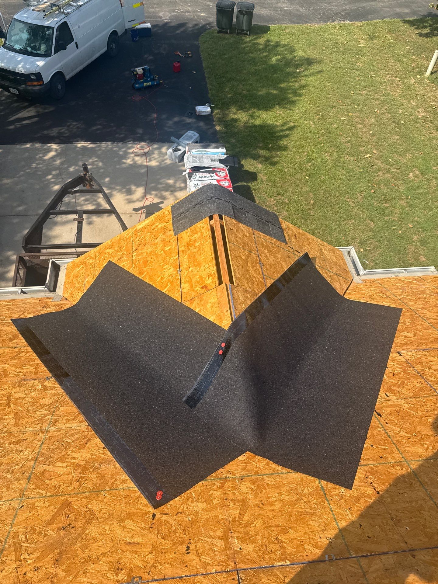 Residential Roof + Gutter & Downspout Install  by Titan Commercial & Residential Roofing 