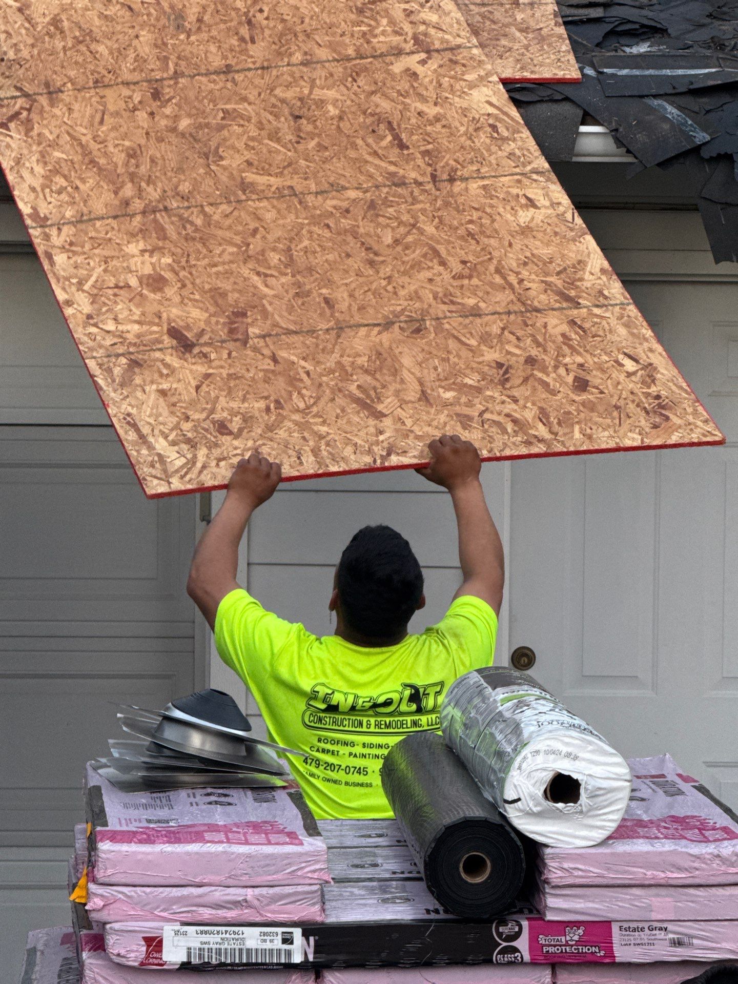 Hail & Wind Restoration paid by Insurance by In & Out Construction & Remodeling, LLC