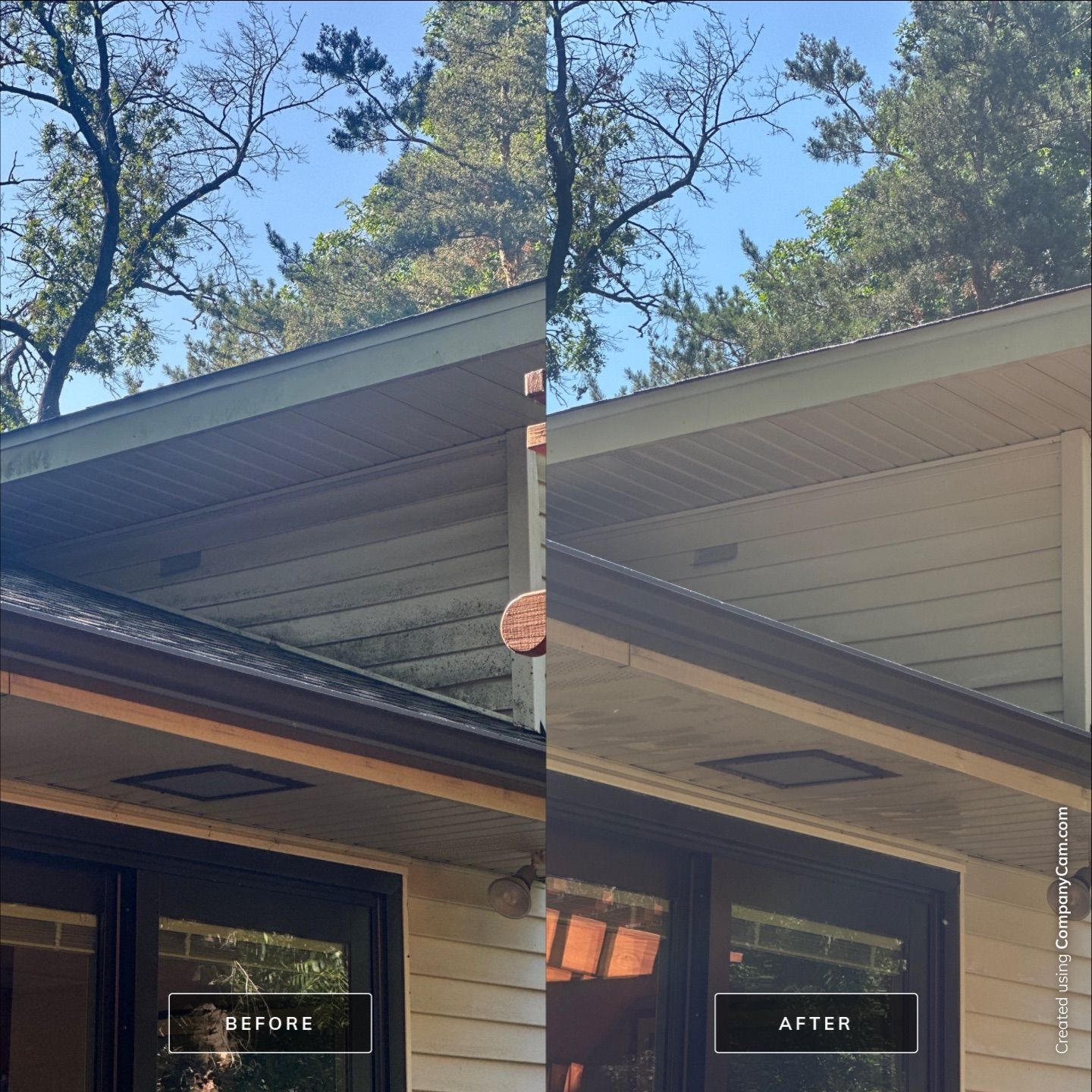 Project in Woodstock by Simmons Power & Soft Washing