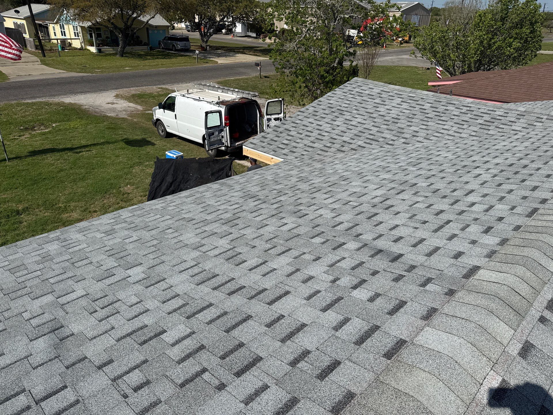 Perfectly Pink in Rockport Texas by Bayfront Roofing and Construction