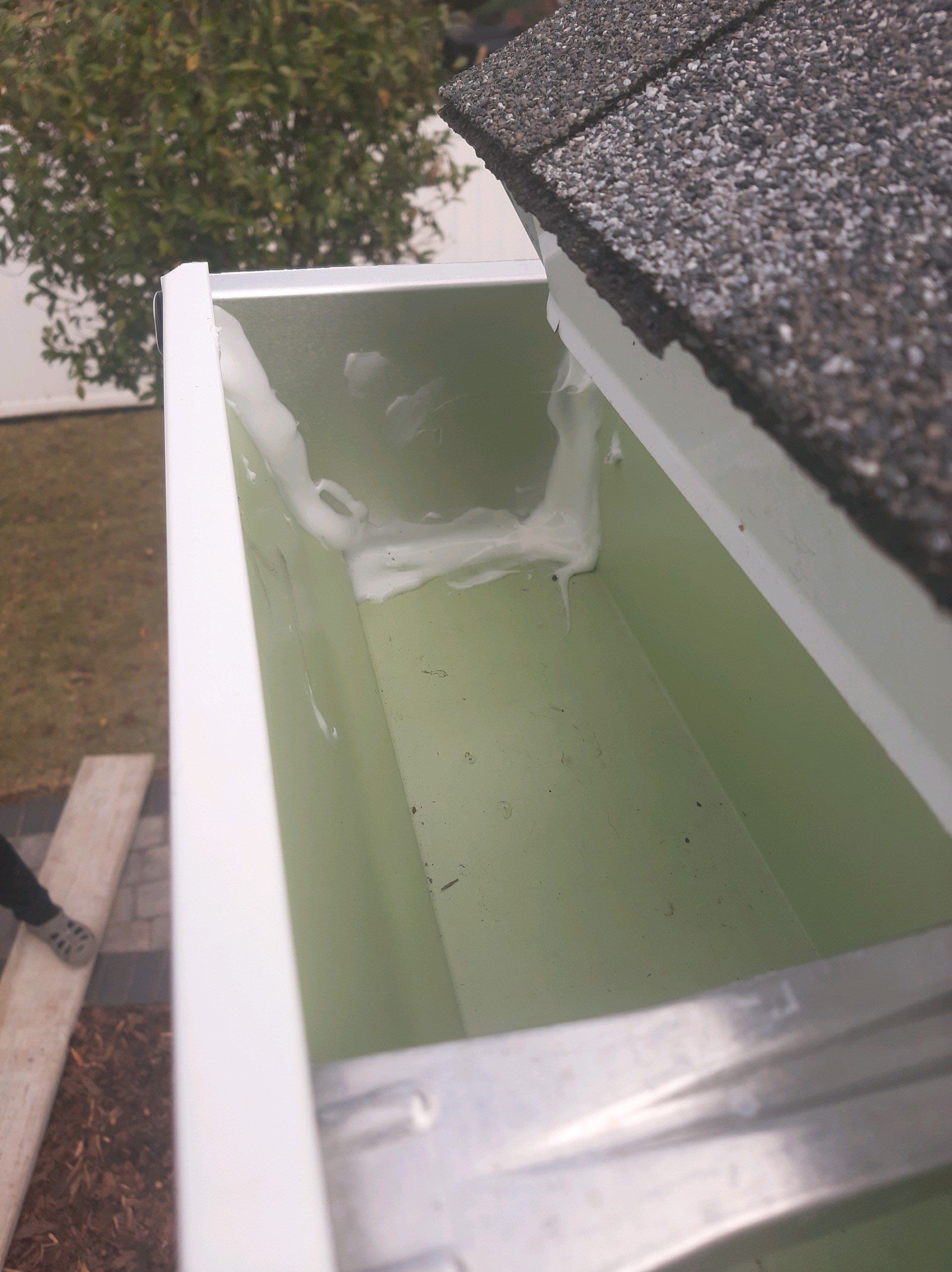 Gutter Installation using K-Style Seamless Gutters by Gutter Professors