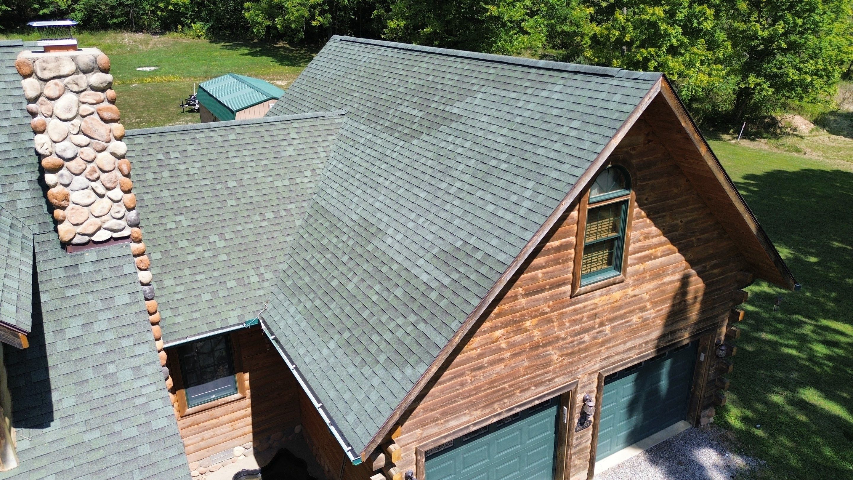 Residential Roofing Installation using Timberline HDZ Shingles - Williamsburg Slate by RoofX 
