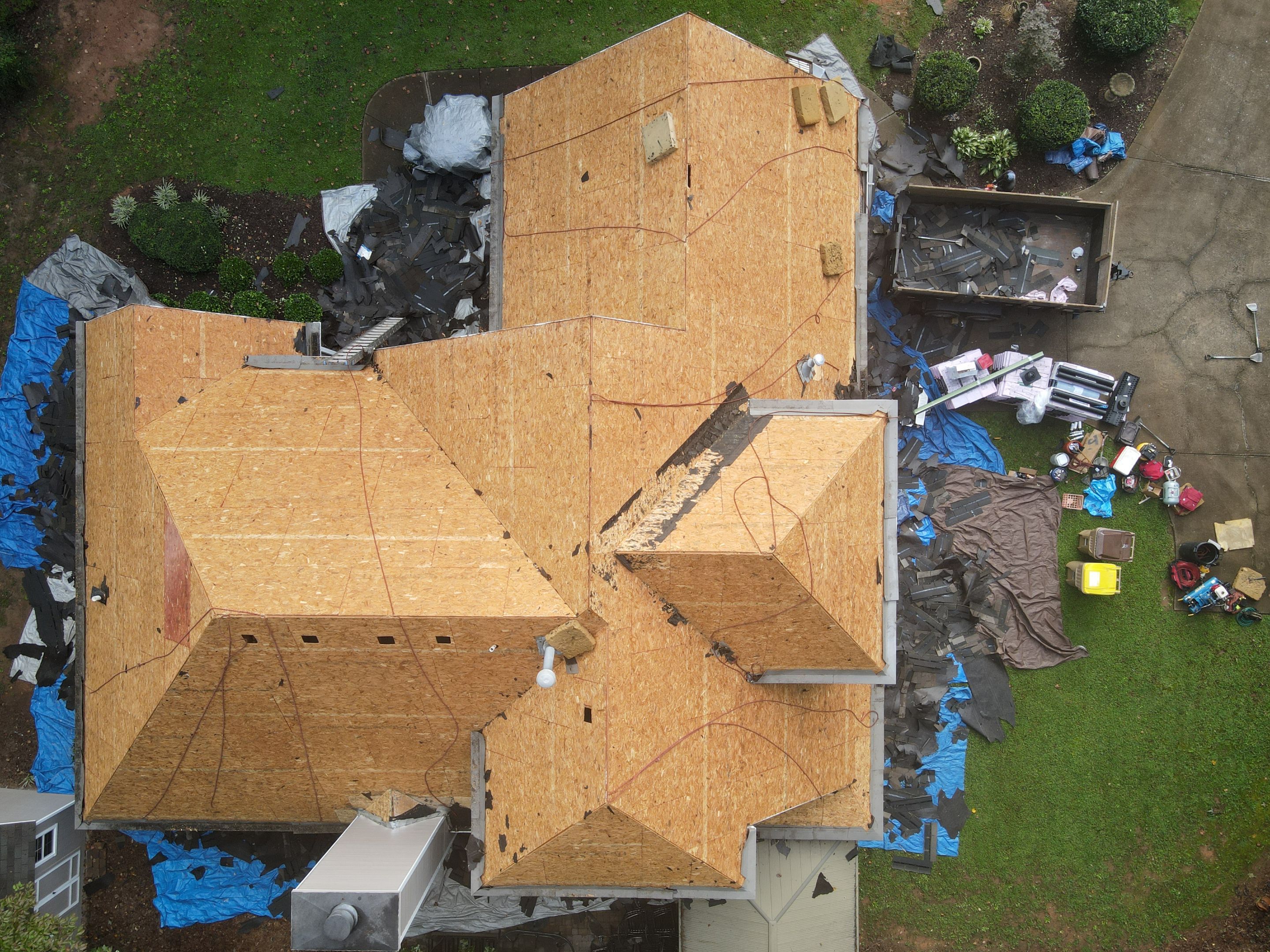 Residential Roofing Installation using Owens Corning by Inspector Roofing and Restoration