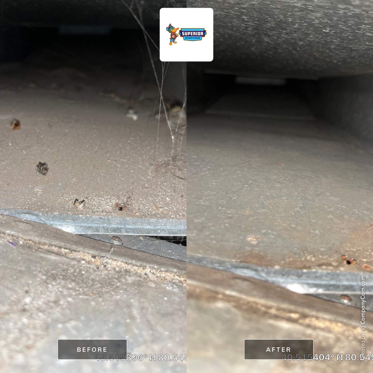 Air Duct Cleaning With a Vacuum Truck in New Cumberland, WV by Superior Air Duct Cleaning