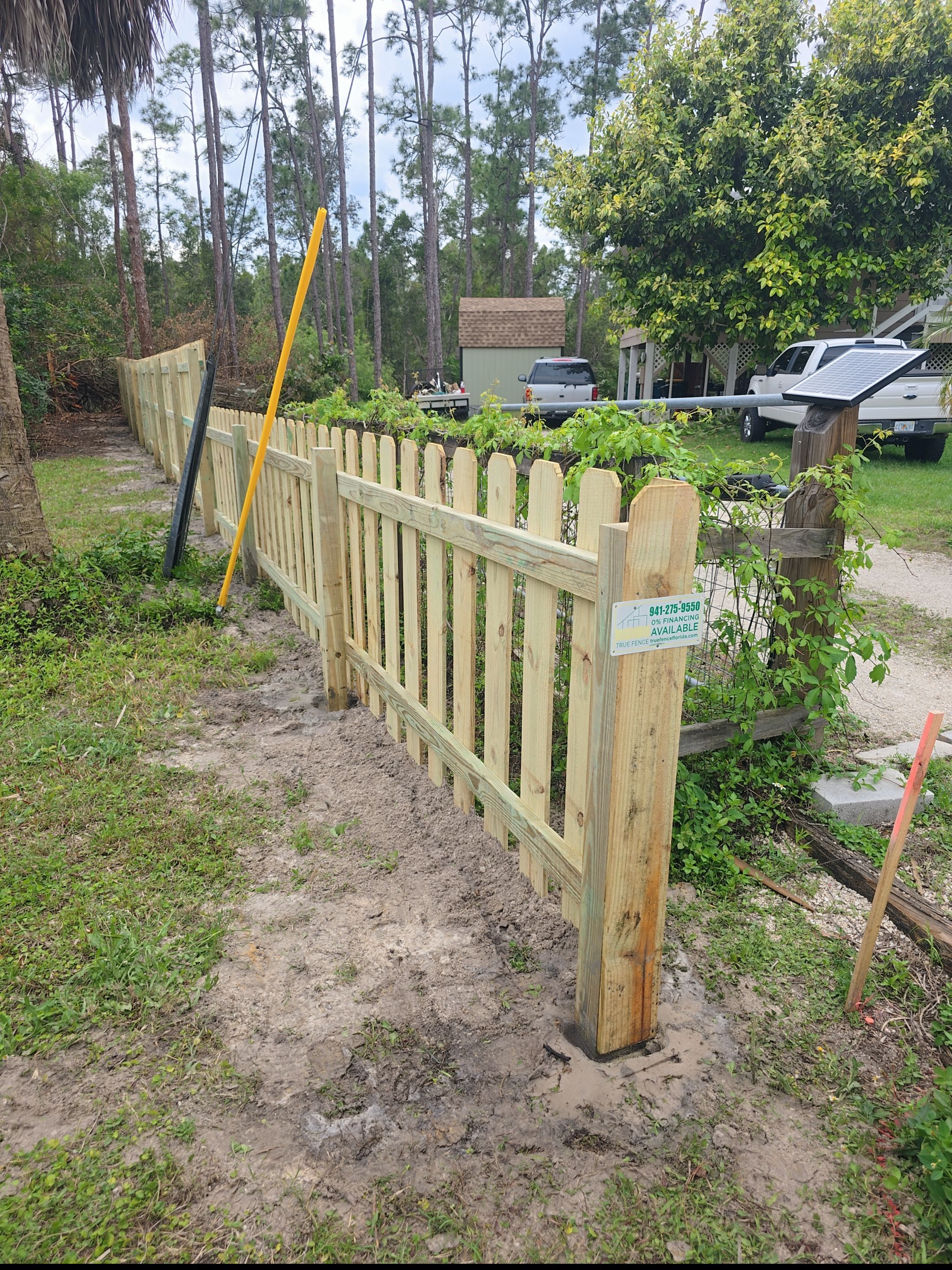 Wood Install in Port Charlotte by True Fence LLC