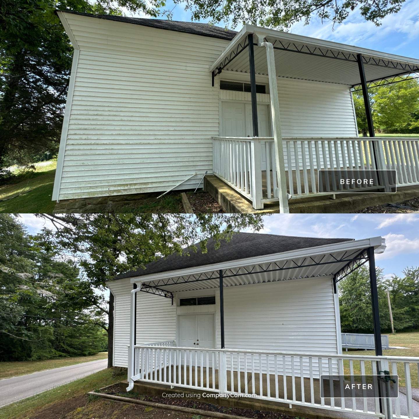 Bluff Springs Church Of Christ by Mr. Mister Power Washing