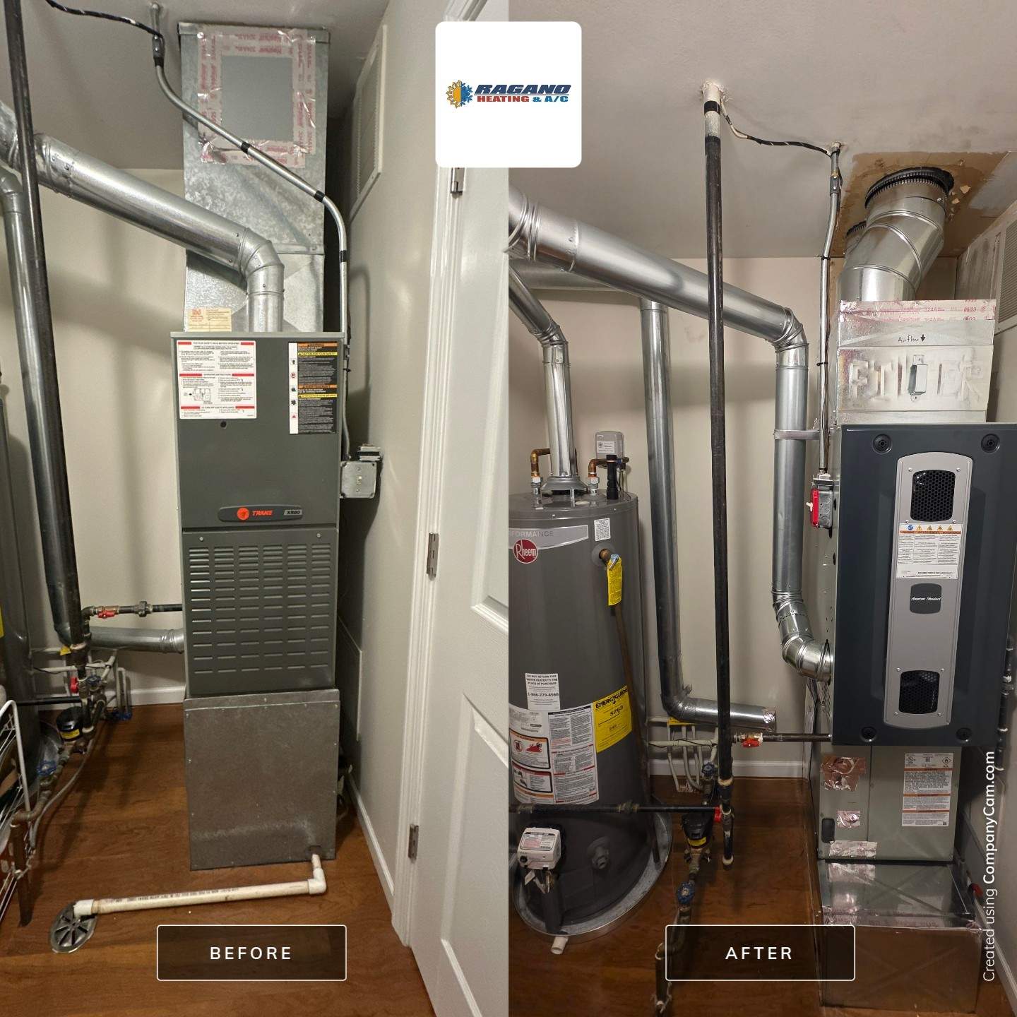 American Standard Platinum 80 Variable Speed Furnace by Ragano Heating & Air Conditioning Inc