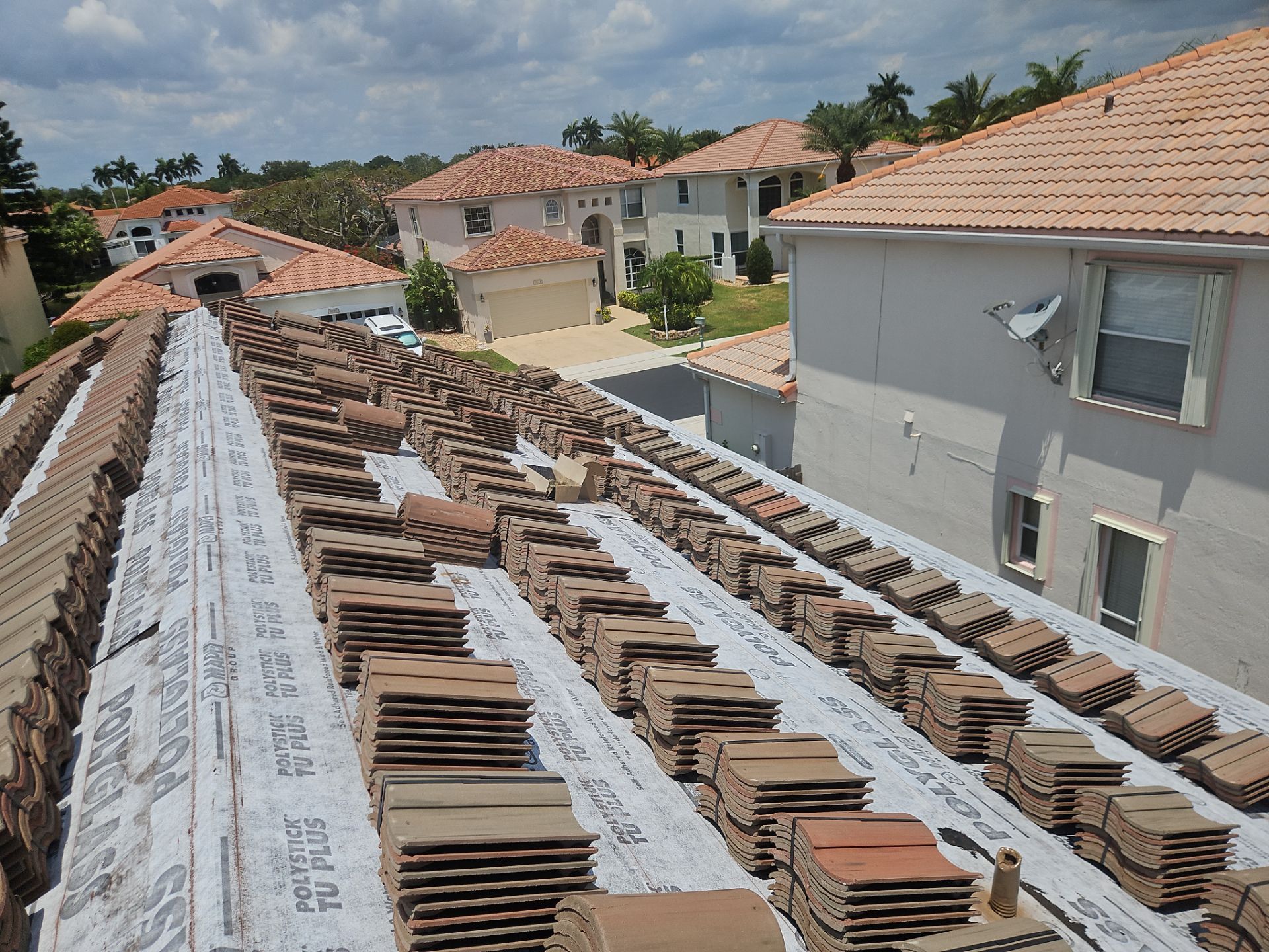 Residential Roofing Installation using WestLake Roofing Tile by BLUES BROTHERS ROOFING