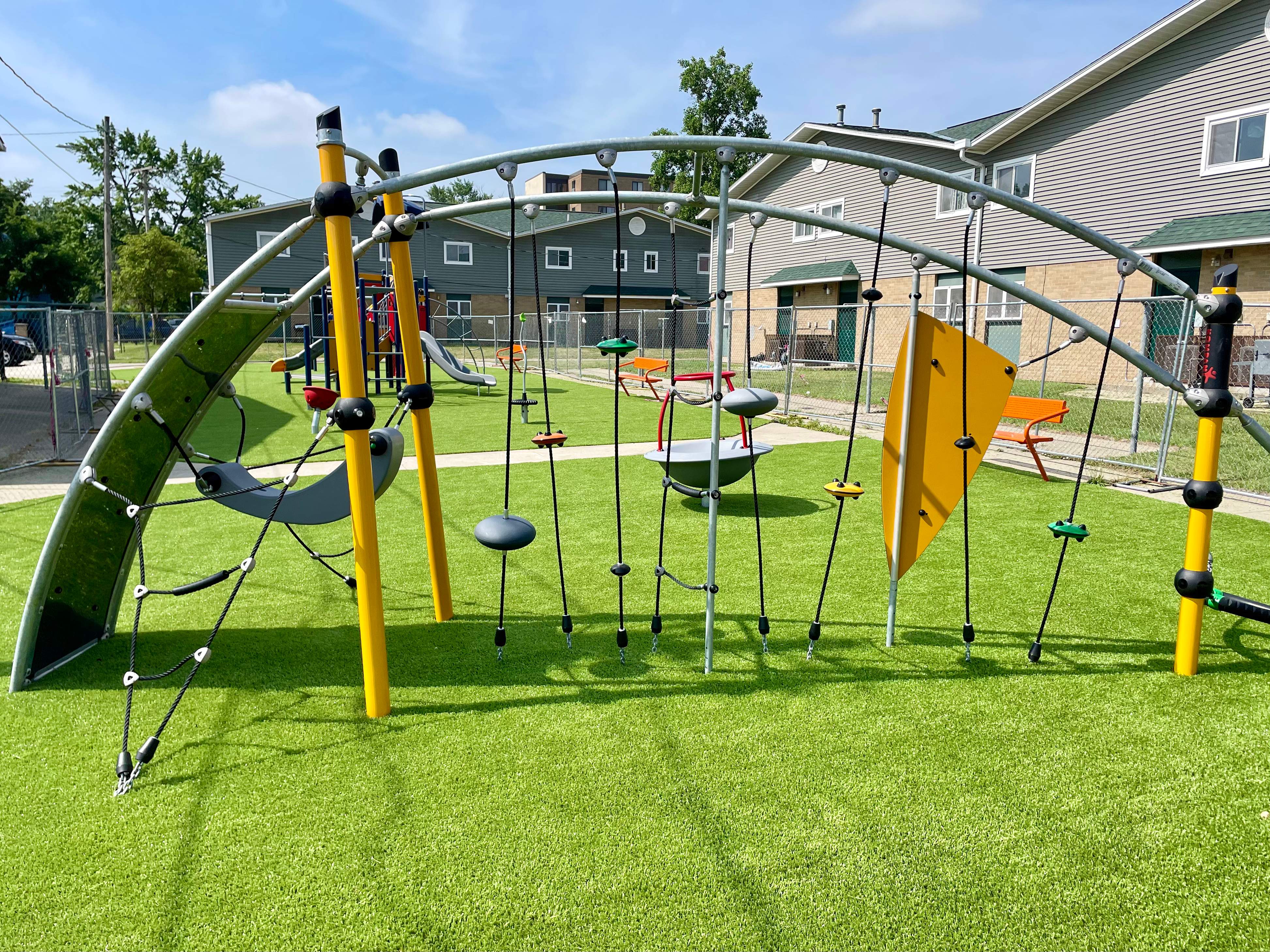 Playground Grass in Elkhart, IN by ForeverLawn NEIN/INDY