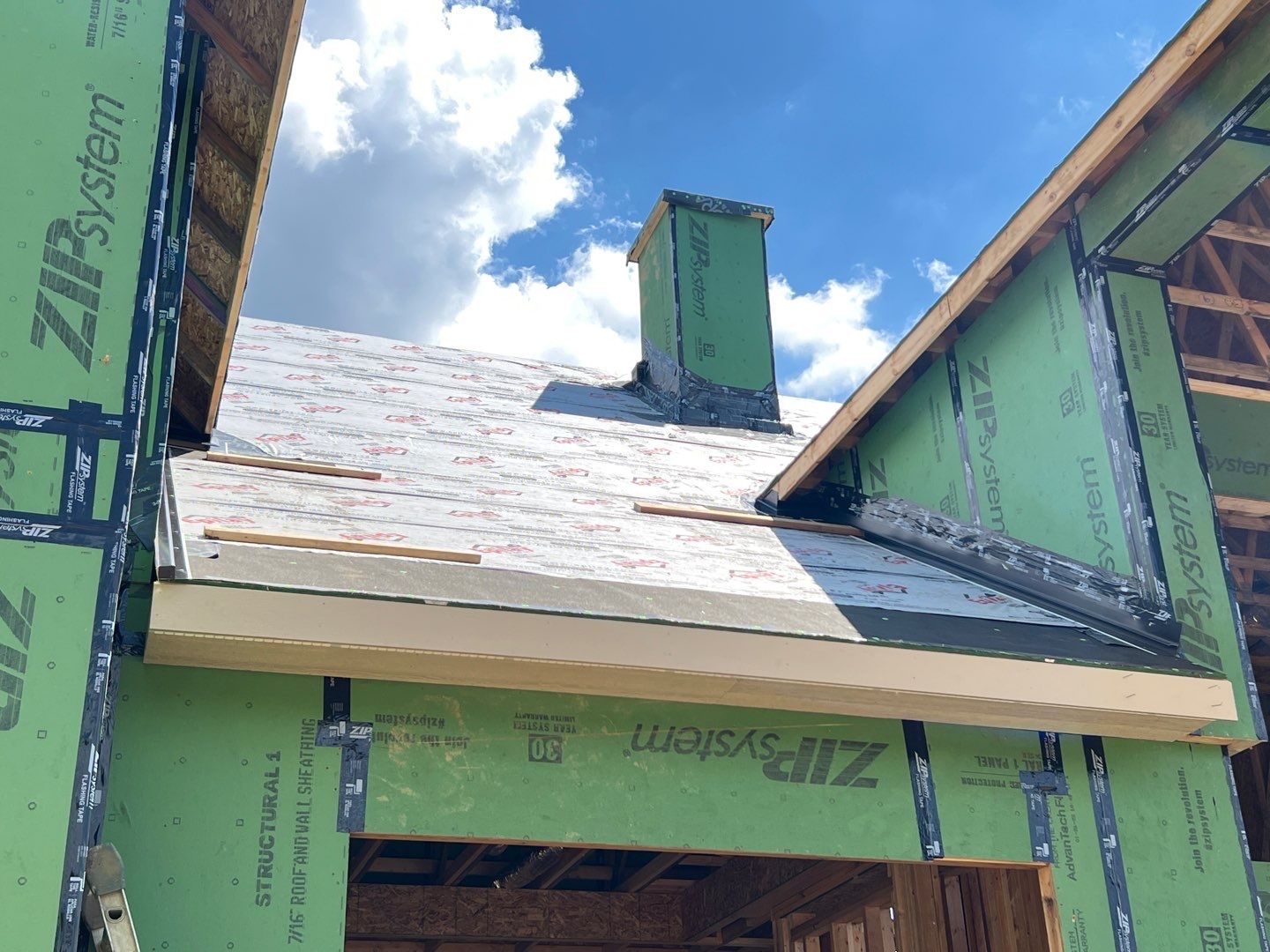 Residential Roofing Installation using Standing Seam Metal - Frost Black by RoofX 