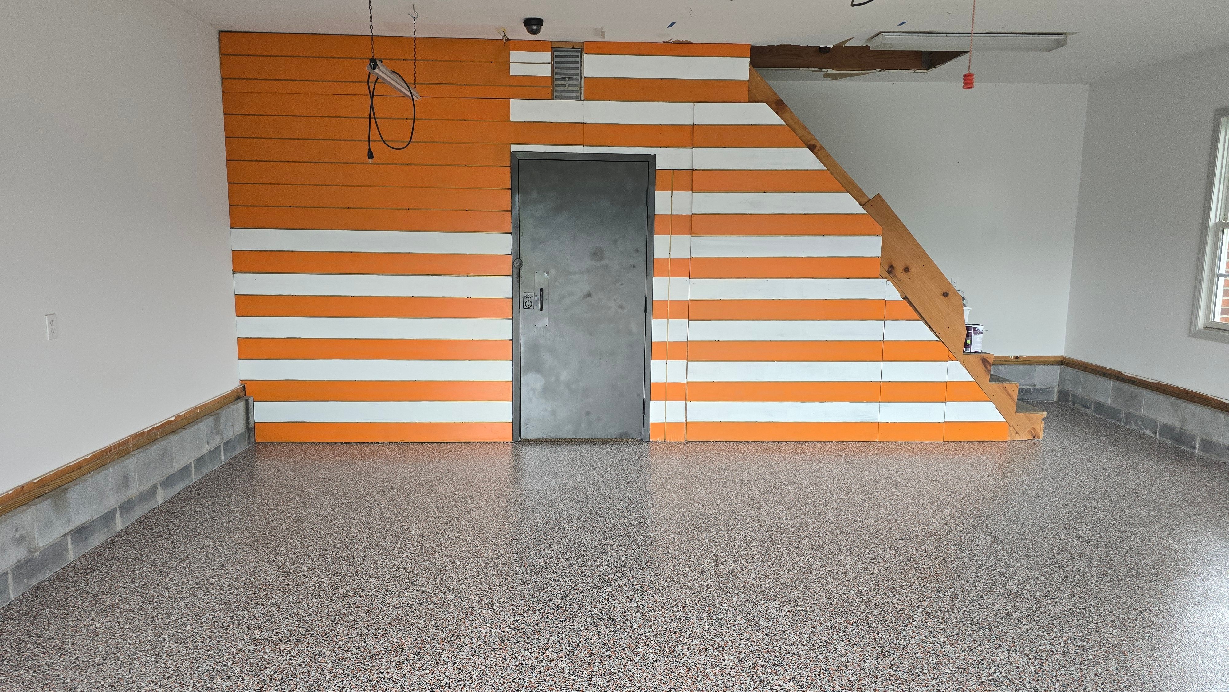 Two garages completed using Hog and Morel  by Elite Floor Solutions