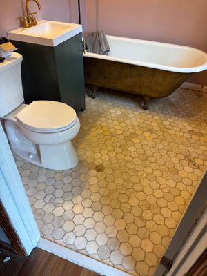 Custom Bathroom Remodel and Marble Tile Installation in Bellevue