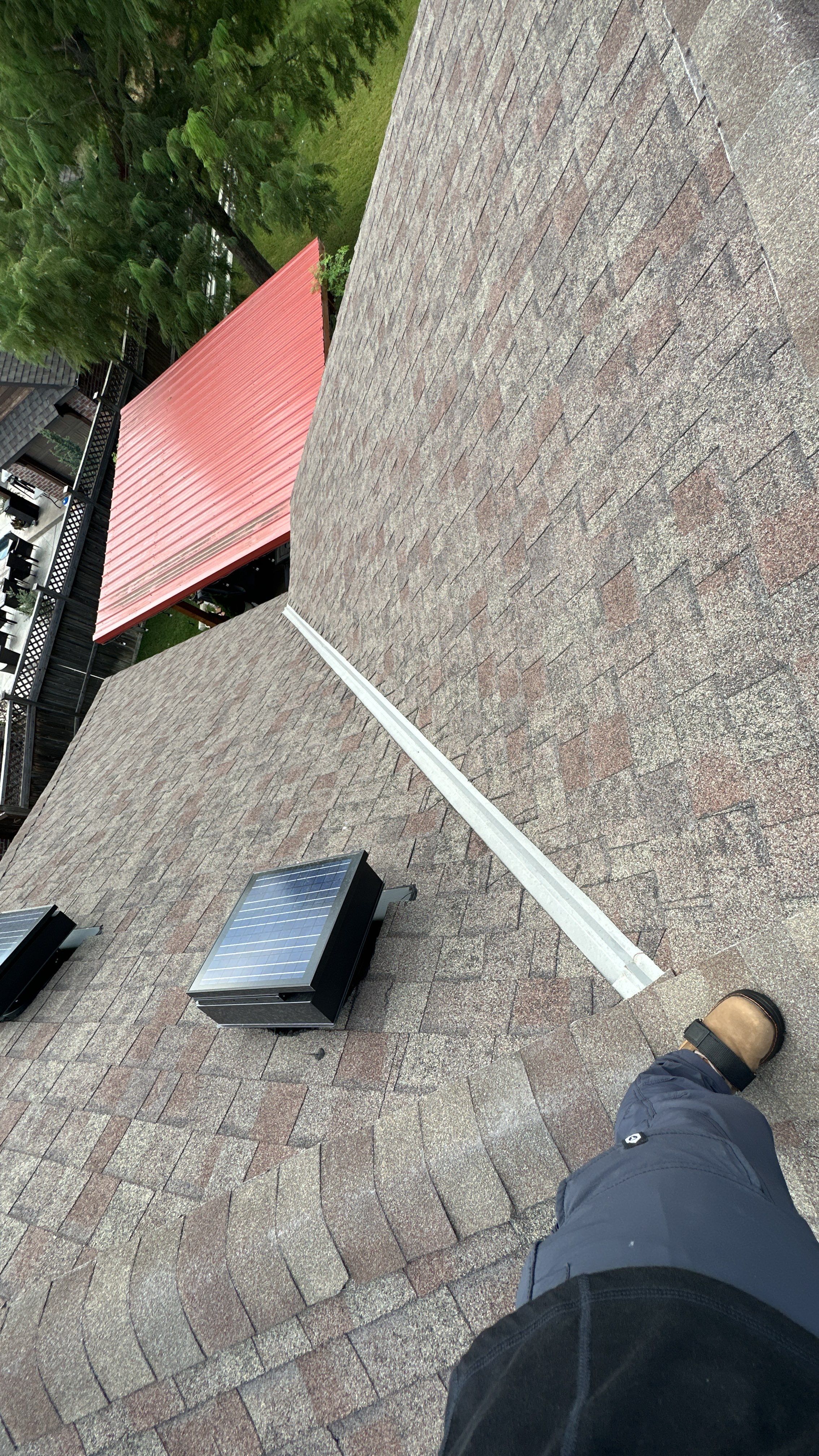 Reroof using Owens Corning Duration Storm IR in Driftwood by Castillo Roofing