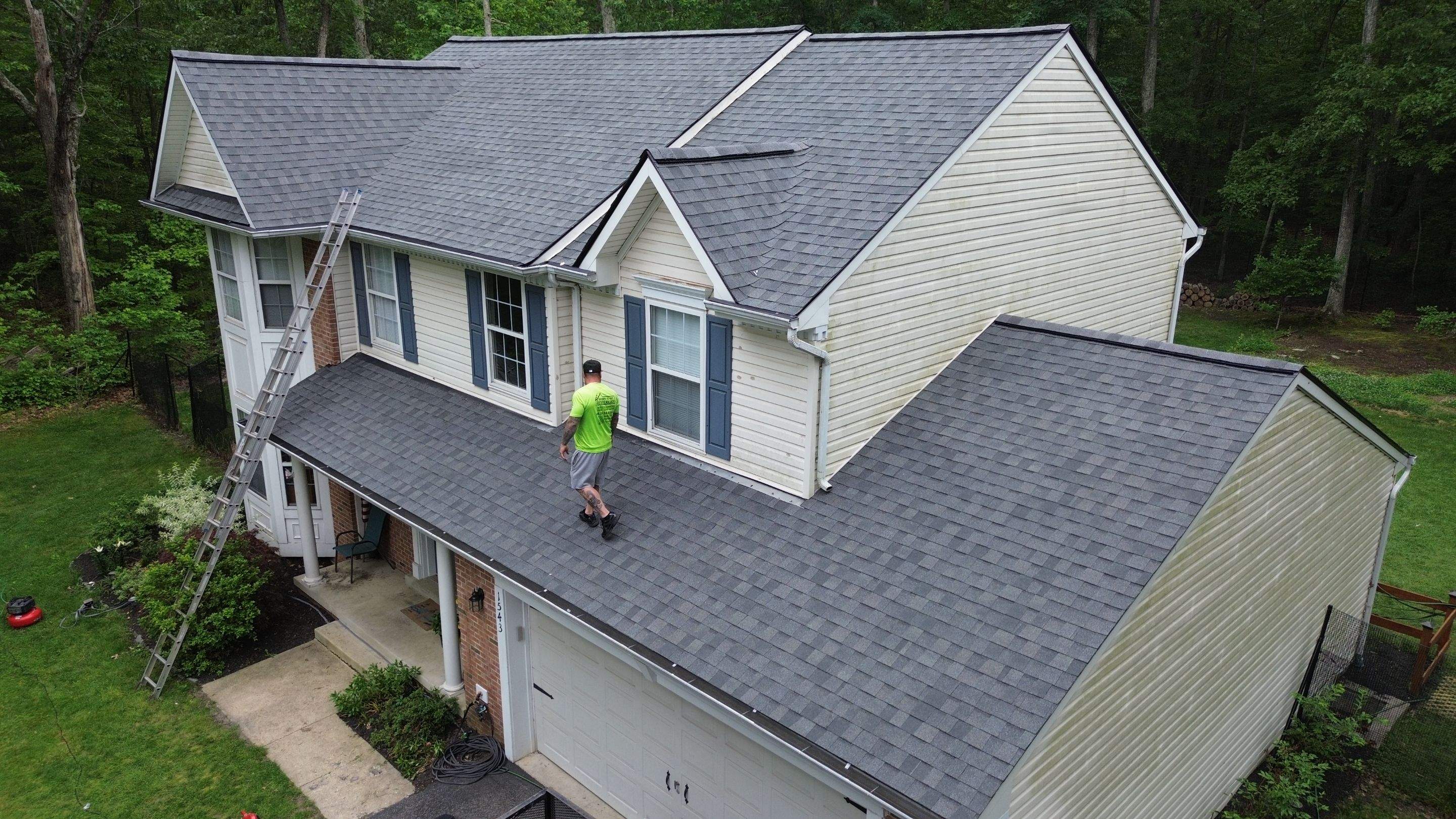 Residential Roofing Installation using TAMKO TITAN - THUNDERSTORM GRAY by Storm Ready Exteriors