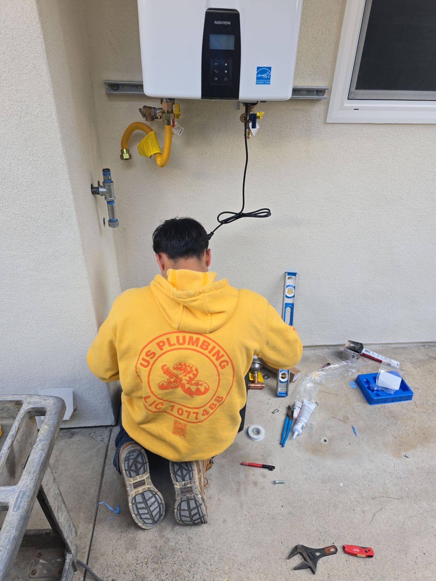 Tankless Water Heater Installation by Us Plumbing