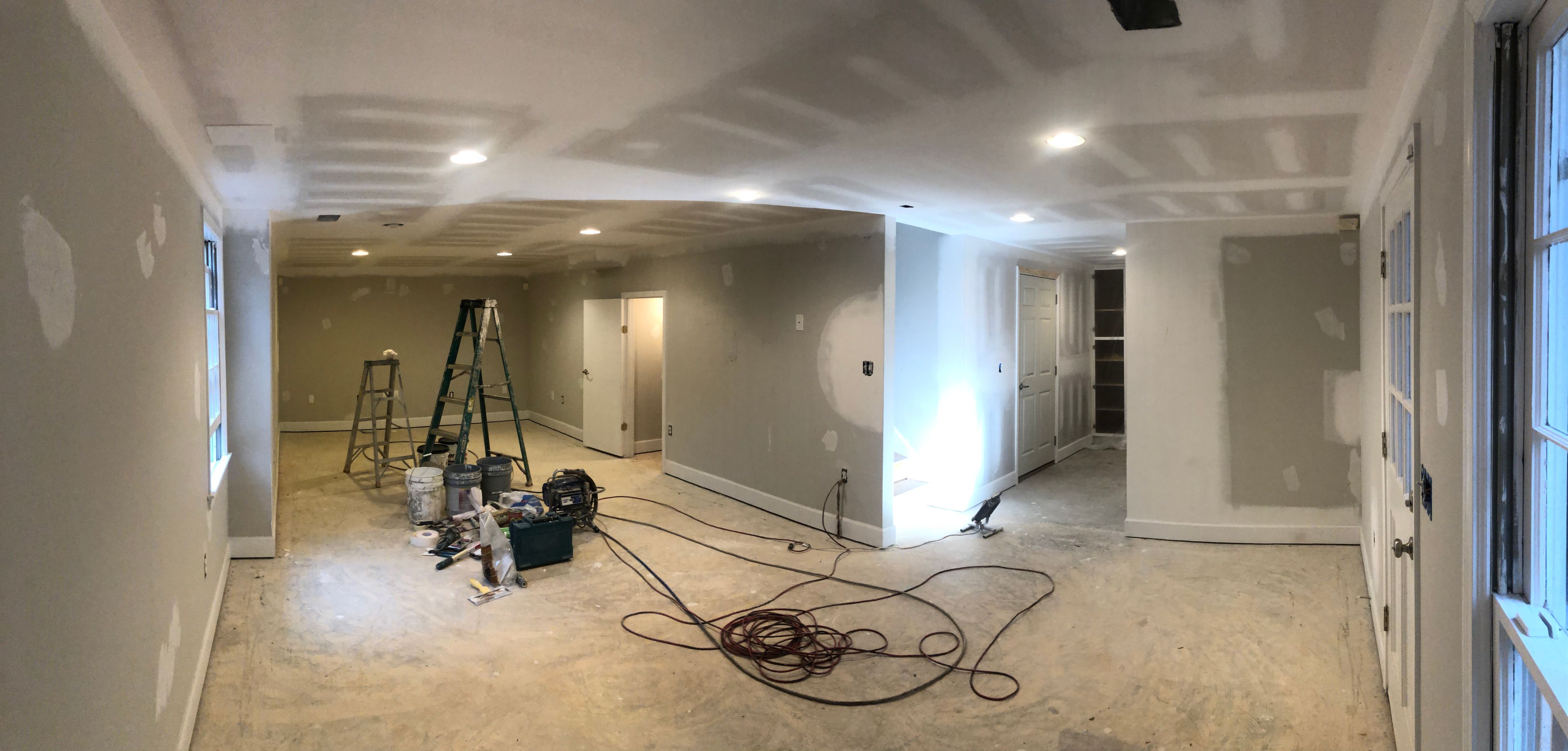 Full Basement Finishing and Multi-Room Renovation in Mableton by Swift Home Renovations