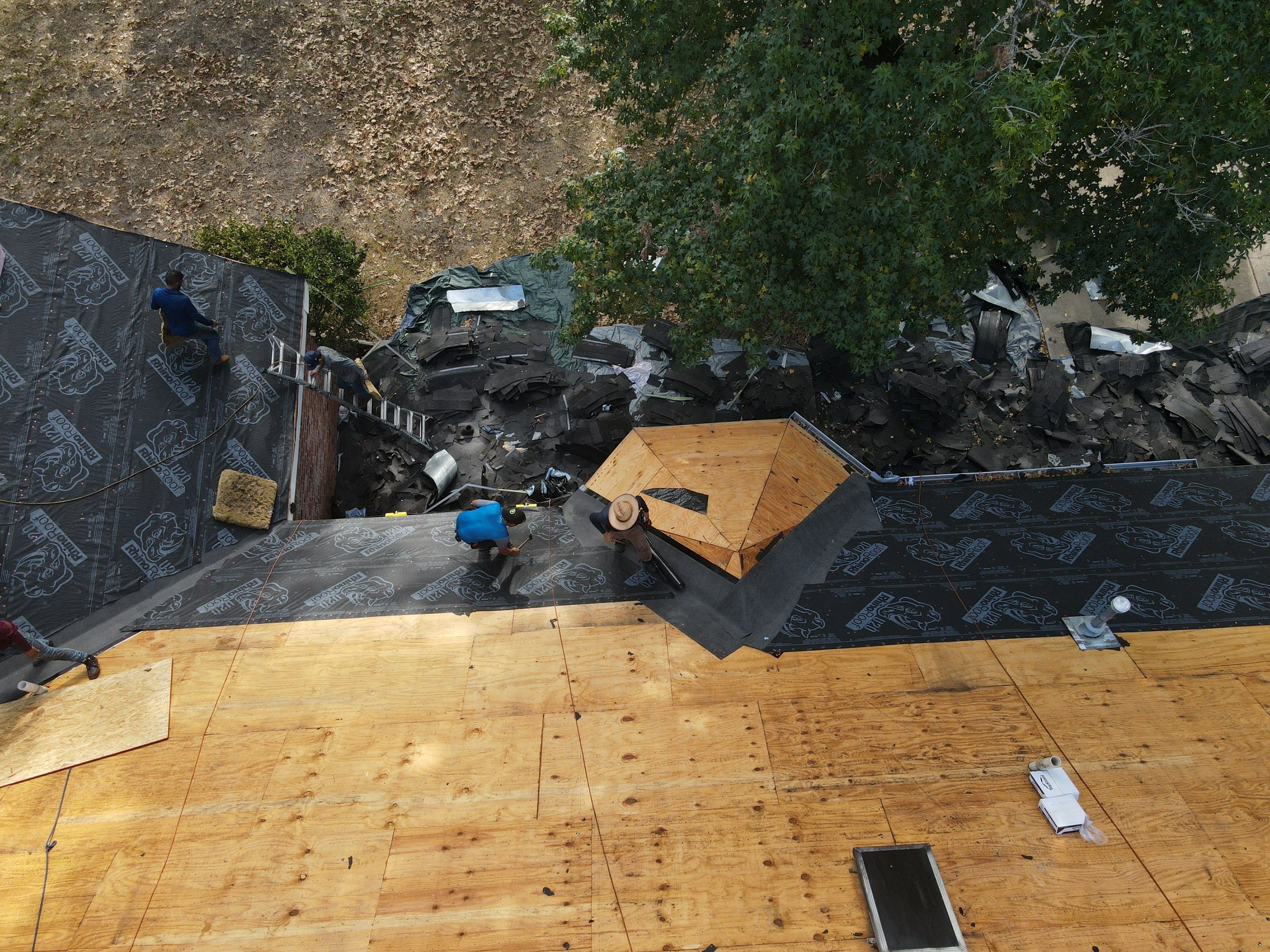 Residential Roofing Installation using Owen's Corning by Roof Concepts Construction