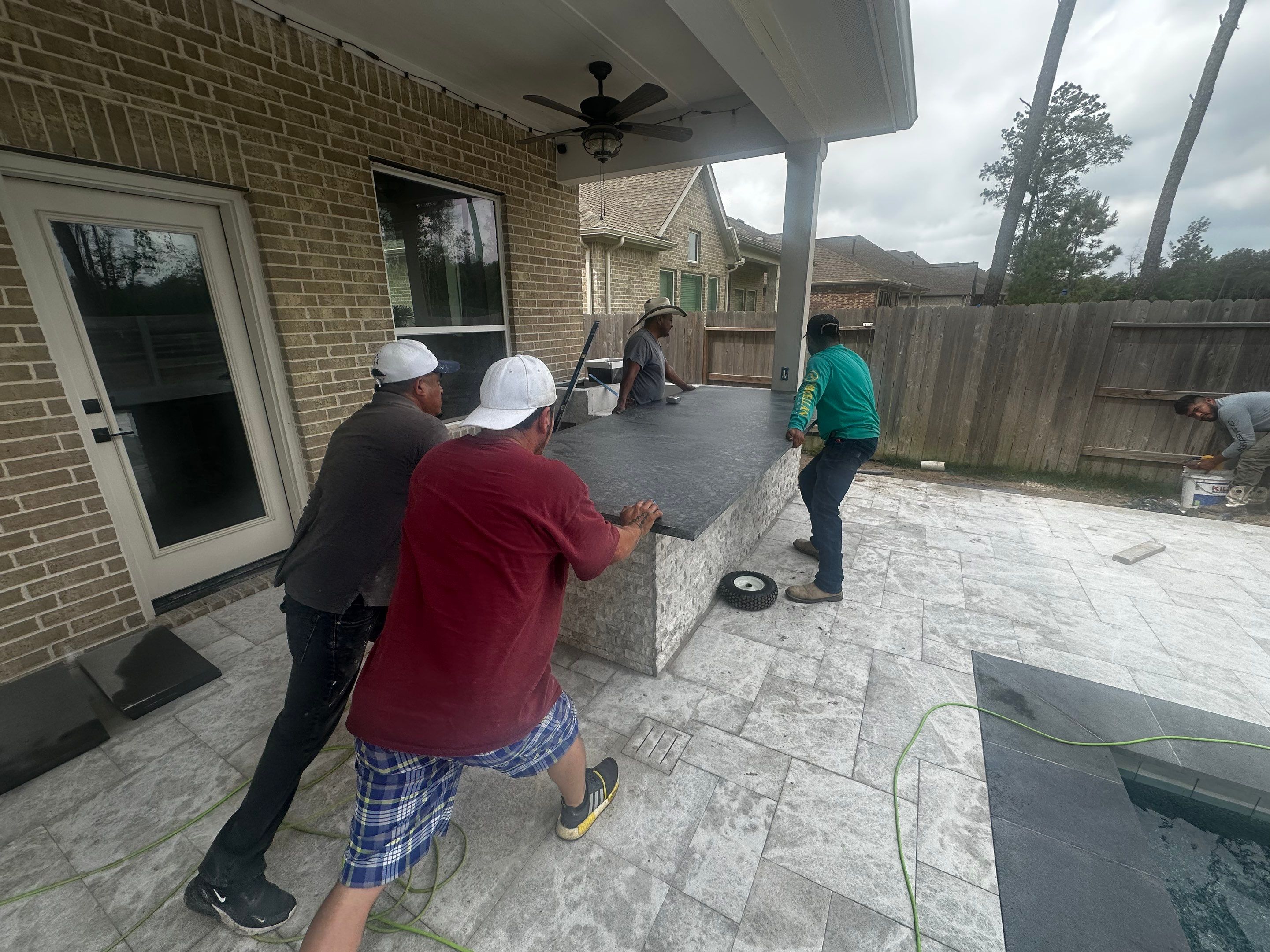 Summer Kitchen in Conroe, TX by SophAlx LLC