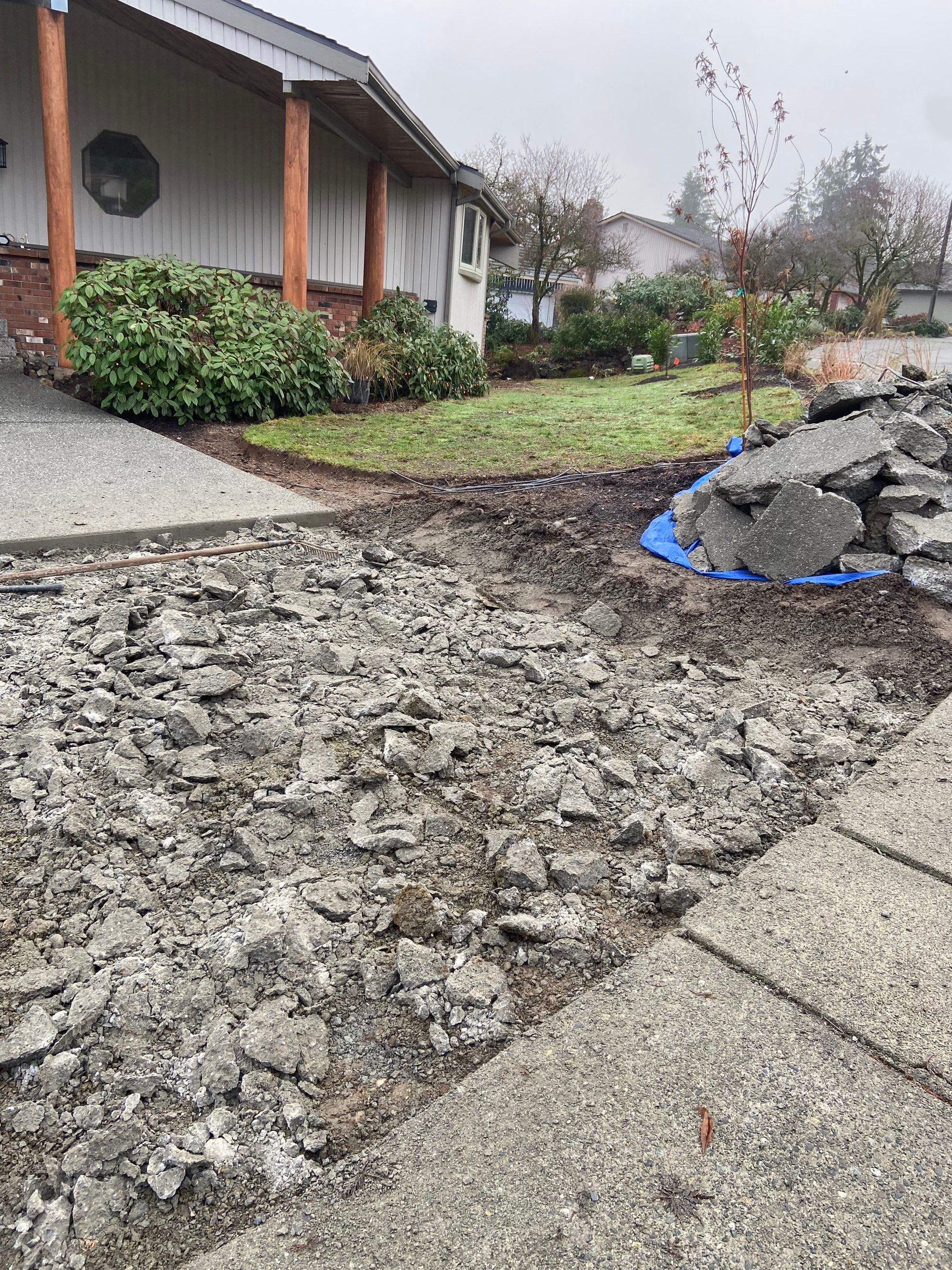 Tucker | Driveway Repair, Concrete Project  by Jireh Asphalt & Concrete Inc 