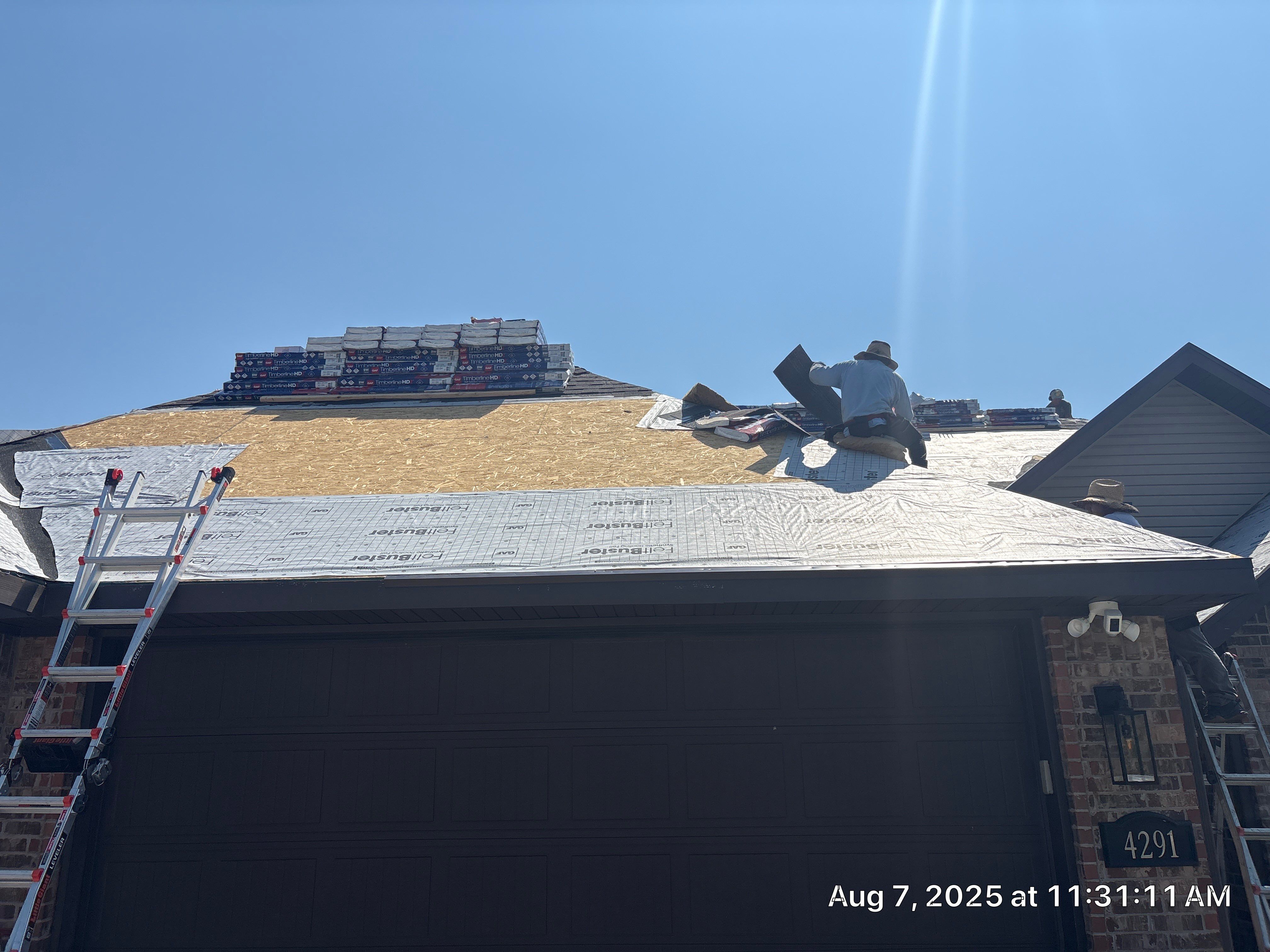 Residential Roof Installation in Springdale, AR by Ozark Mountain Roofing