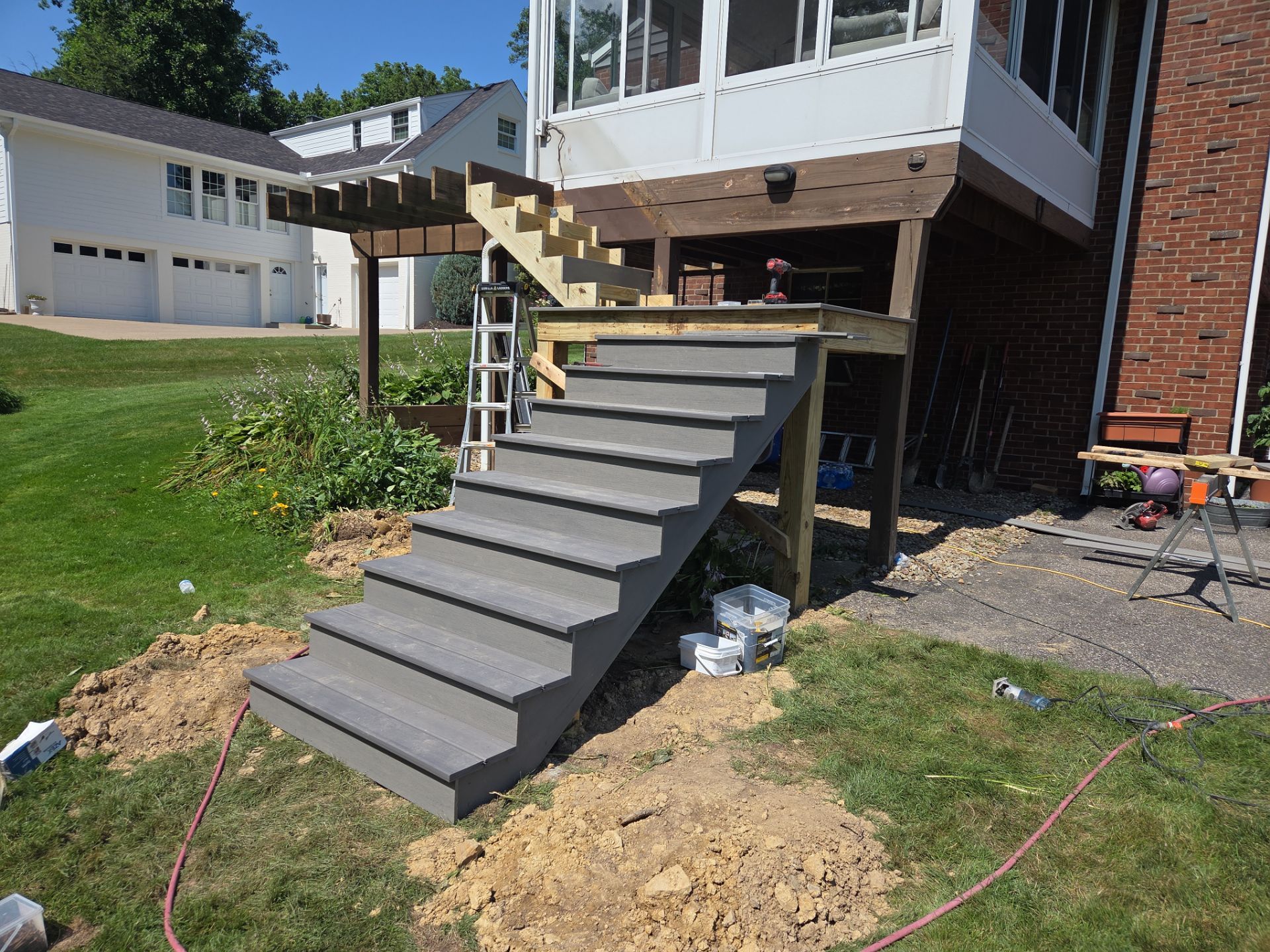 Re-deck  by Cousins Roofing Siding & Decks