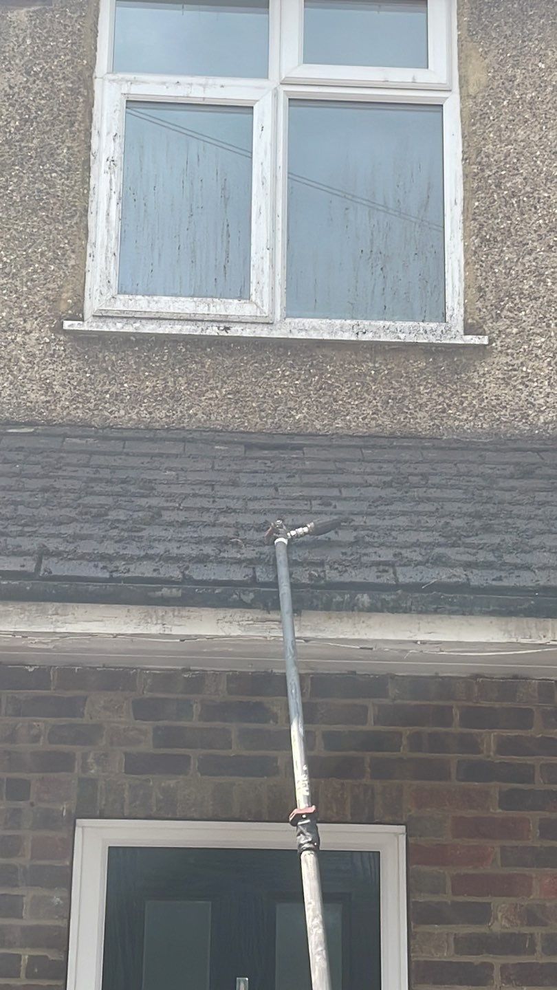 Roof Clean  - Moss Removal - Gutter Clean using Honda 15lpm Low Pressure Washing Machine by Ges Exterior Cleaning ltd