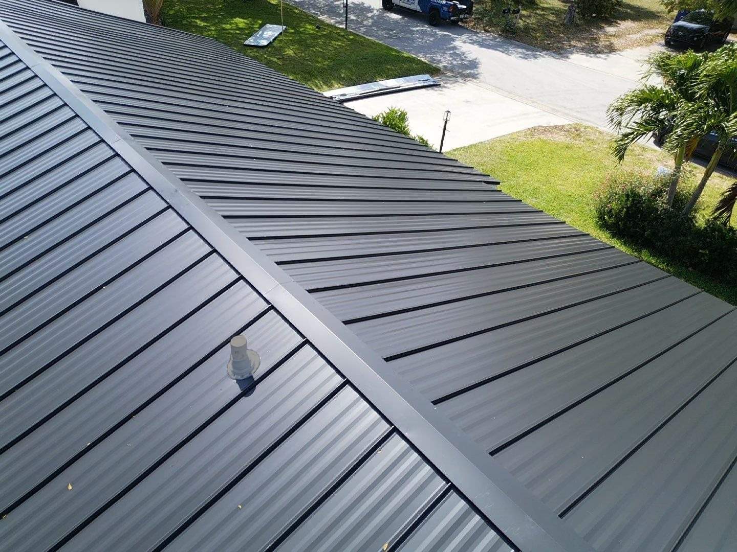Kynar (Color Coated) Standing Seam Metal Roof Replacement by Sailfish Roofing