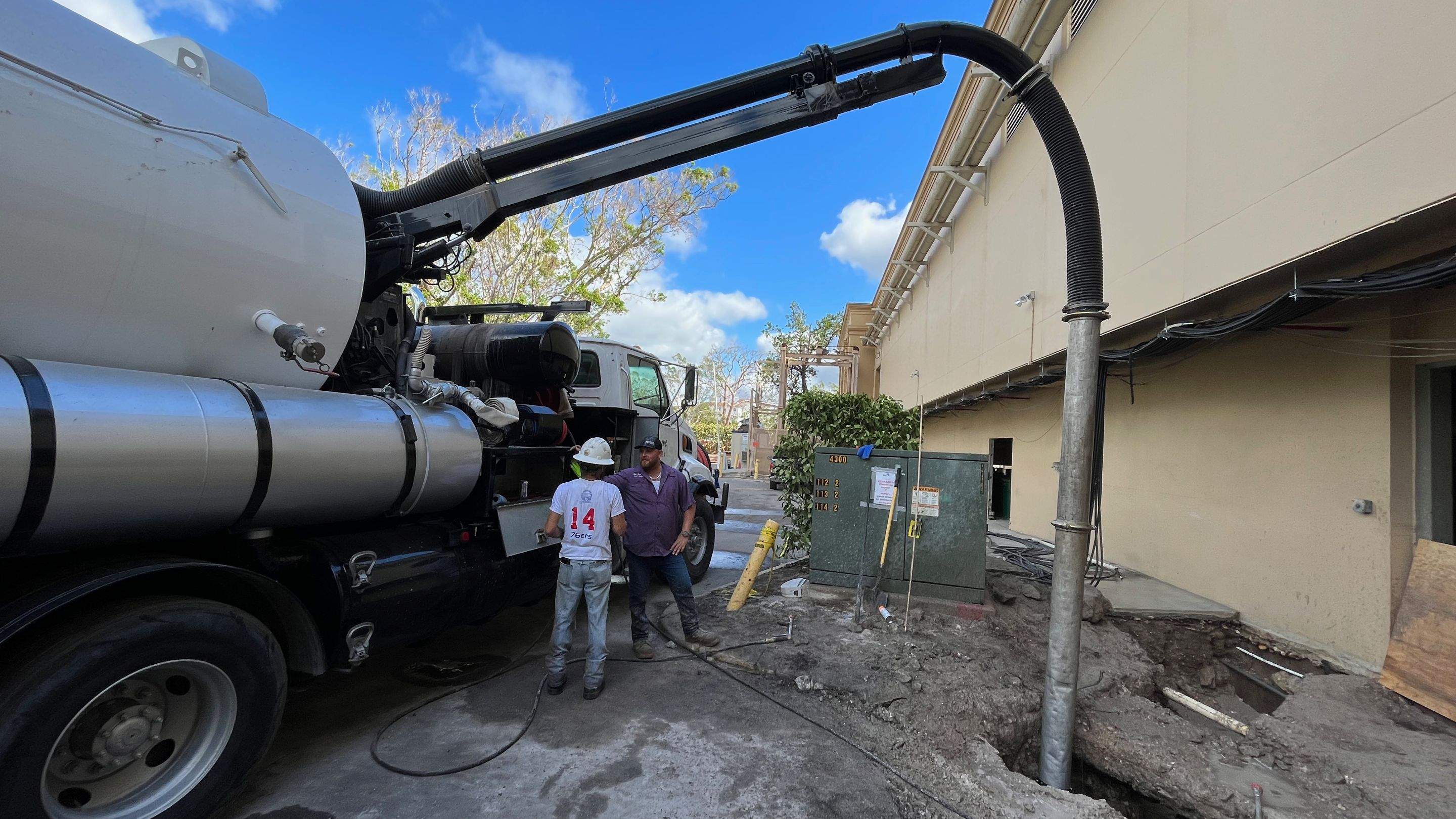 Ritz-Carlton North Service Road Daylighting by Don Mar, Inc. Storm Water Solutions