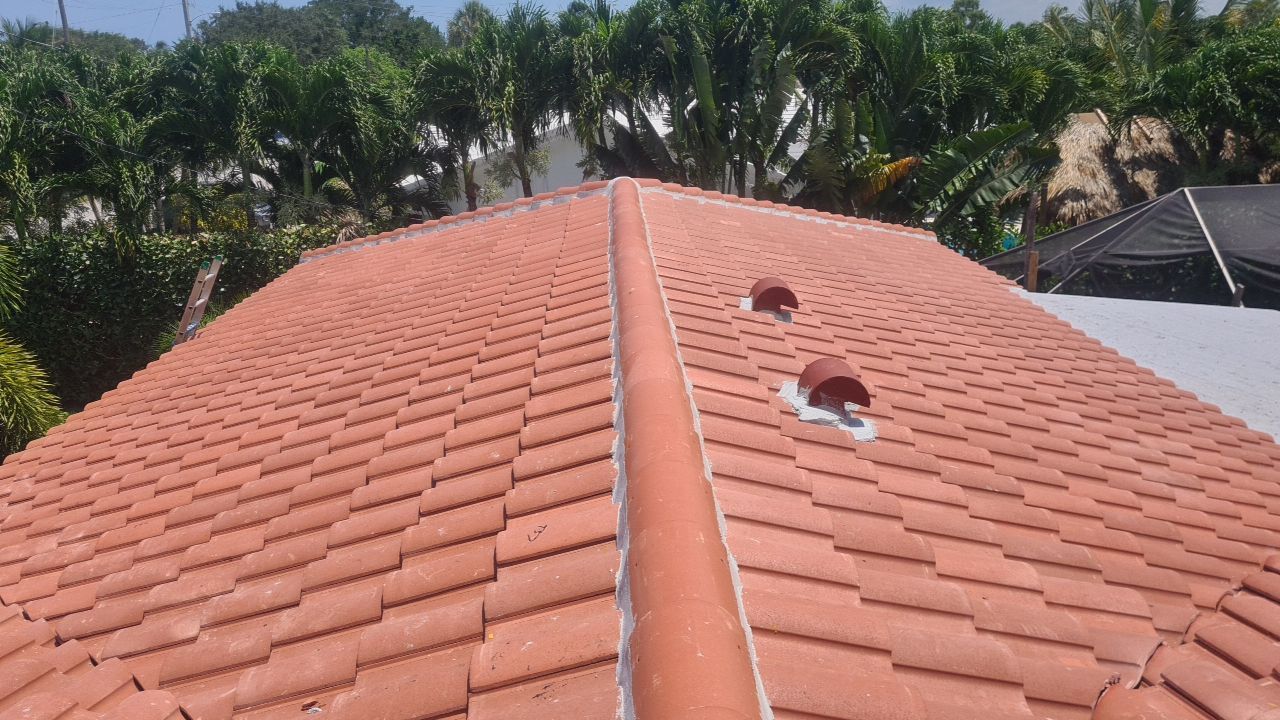 Residential Roofing Installation using Eagle Roofing Tile by BLUES BROTHERS ROOFING