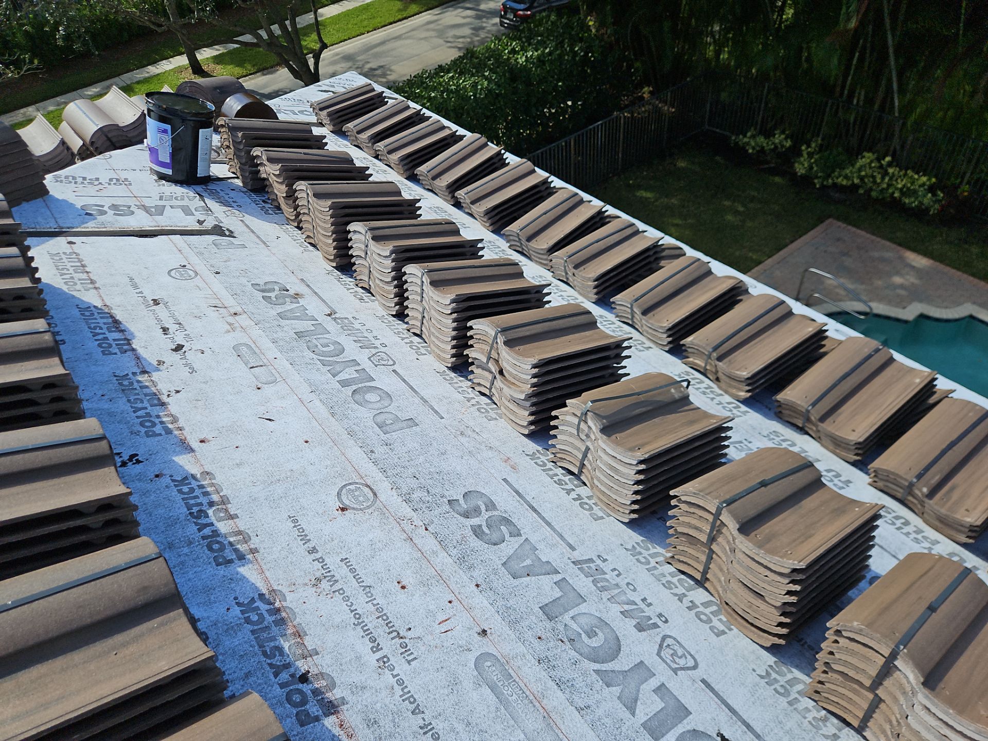 Residential Roofing Installation using WestLake Roofing Tile by BLUES BROTHERS ROOFING