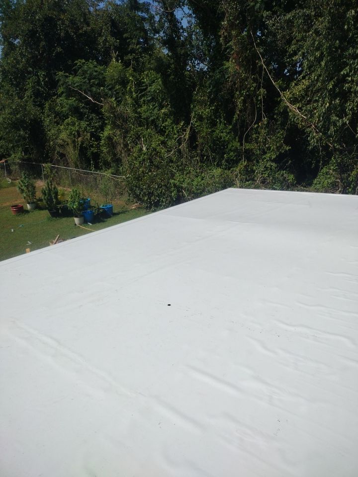 Residential Flat Roof Replacment: IB PVC by Hostetler Roofing
