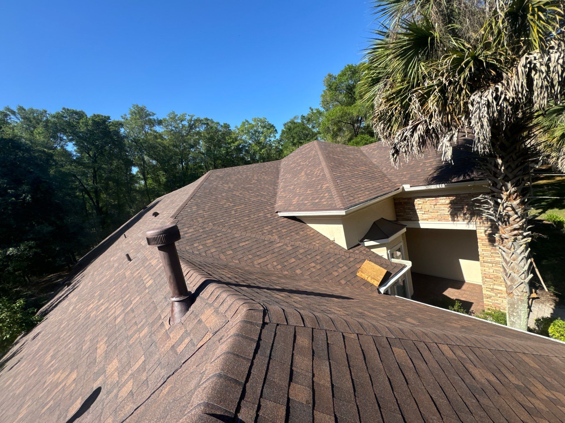 Roof Replacement using Owens Corning Oakridge - Brownwood by Brehm Roofing