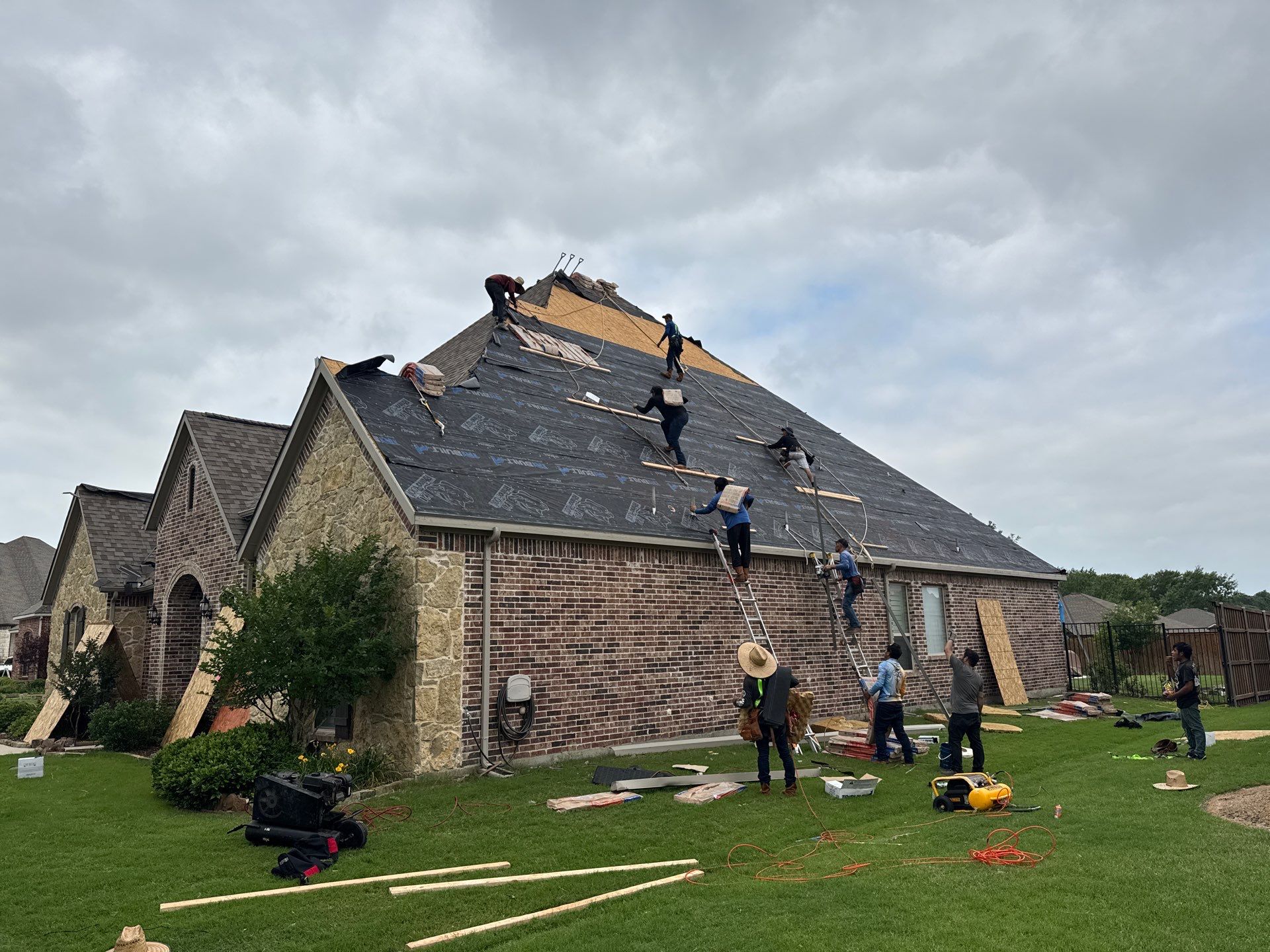 Project in Wylie by Rhino Roofing and General Contracting, LLC