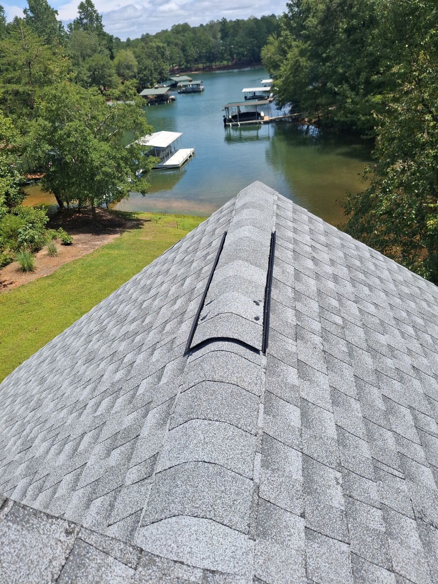 Keowee Insurance Roof with 7in Gutters by Roofsters