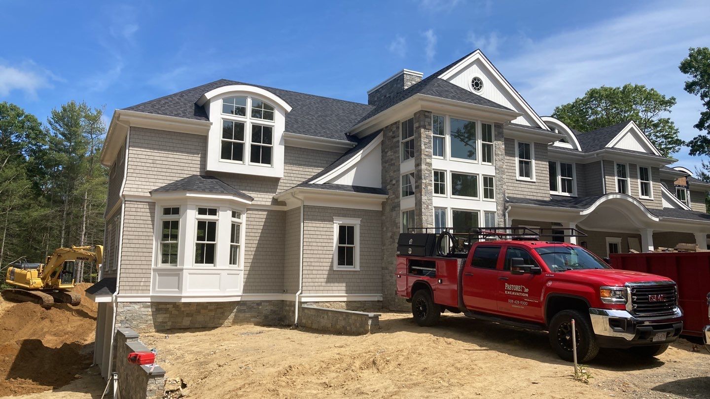 Gutter Installation using 6" Half Round Aluminum Gutter in New Seabury, MA by Gutter Pro Enterprises
